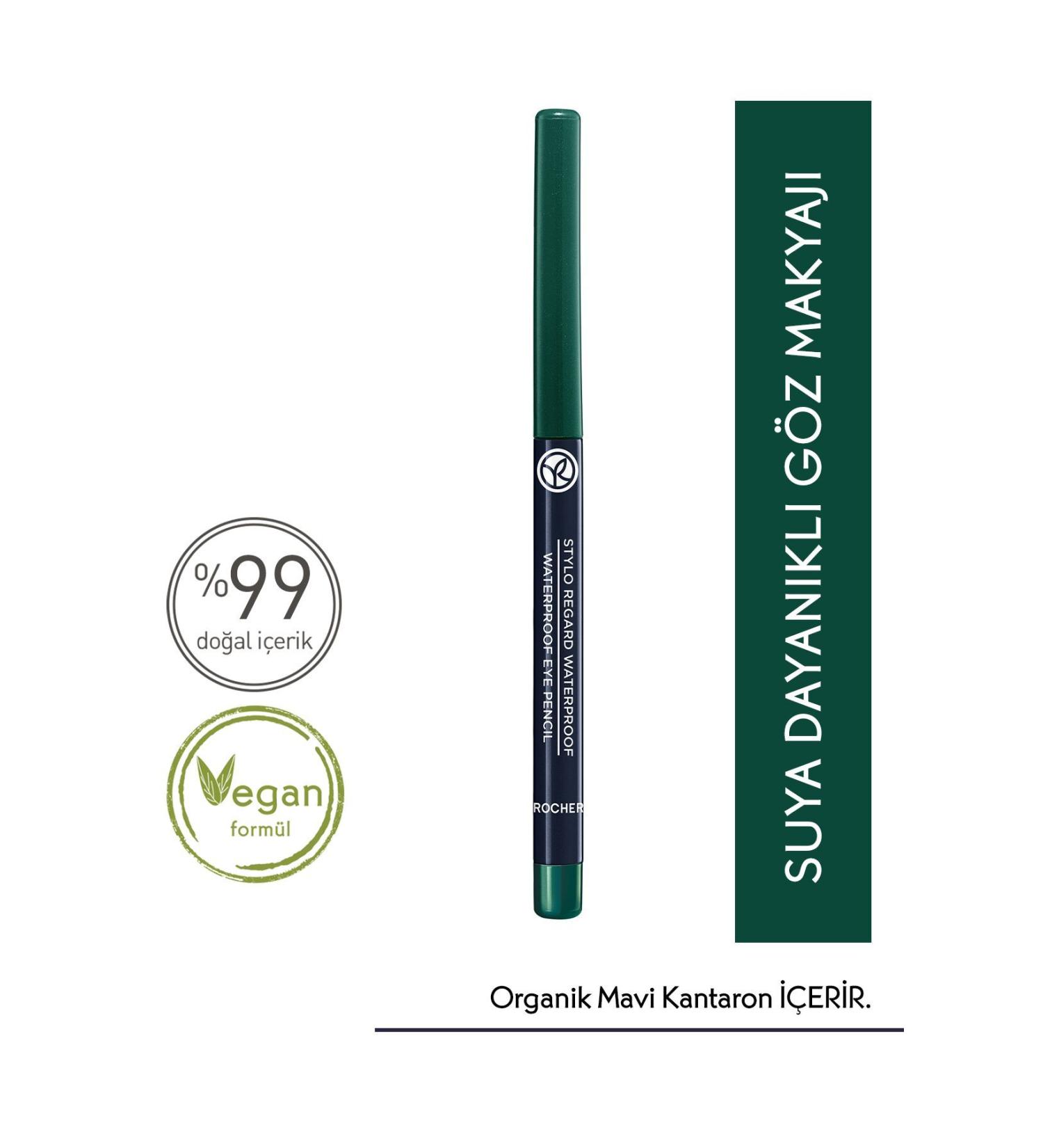 Yves Rocher Waterproof Lift Eyeliner Pencil - Green-58772 - Buy Online on GoSupps.com