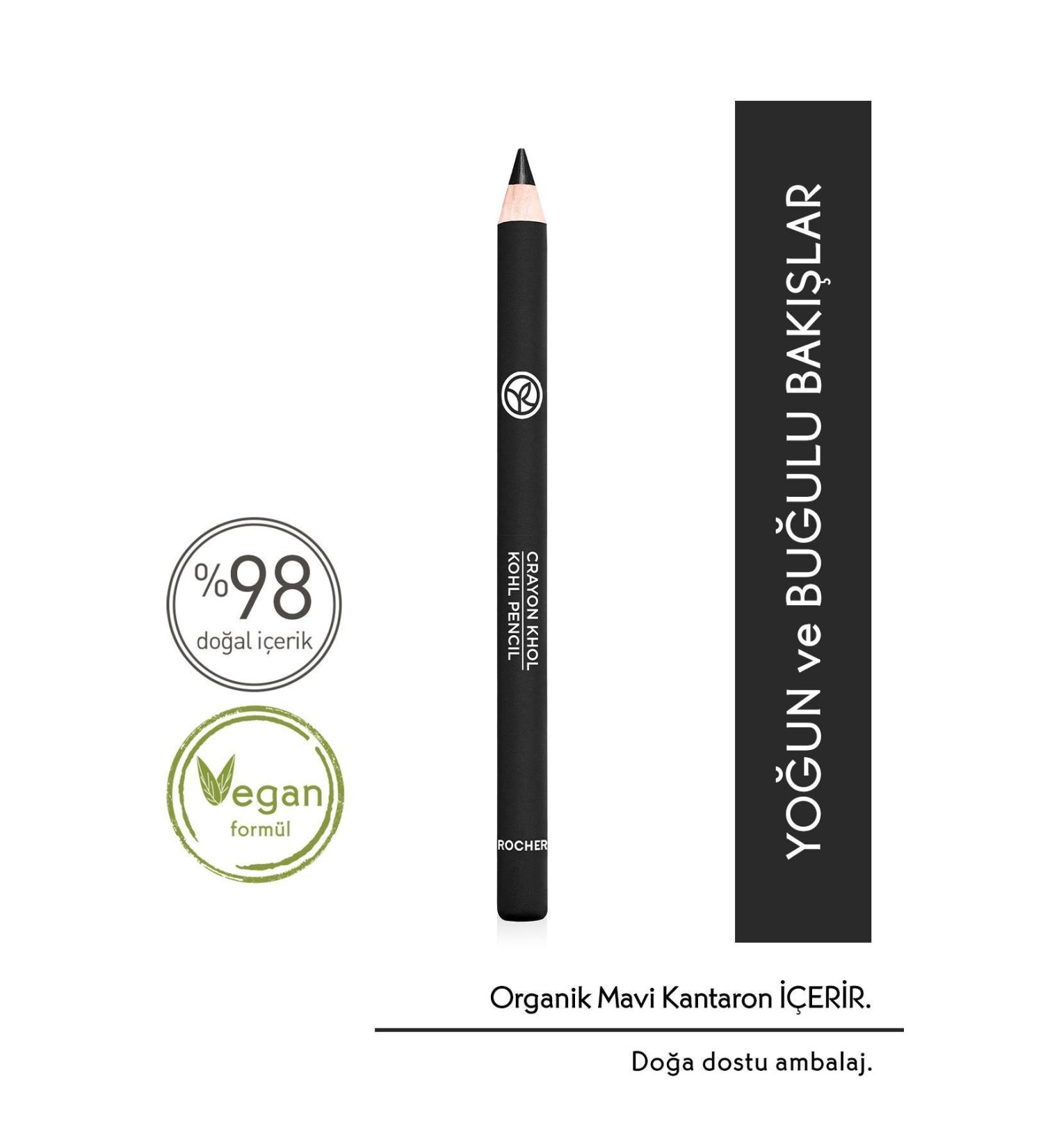 Yves Rocher Eye Pencil -01. Black - 1.1 Gr-56447 - Buy Online on GoSupps.com