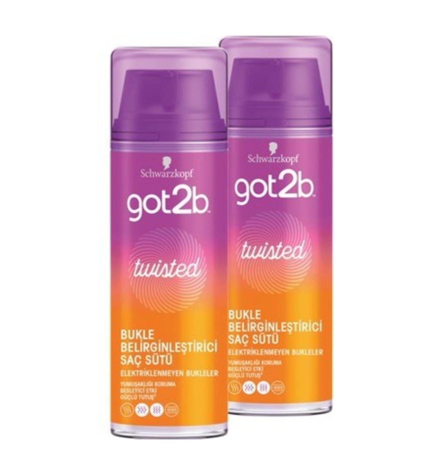 Got2B Twested Curl Milk X2