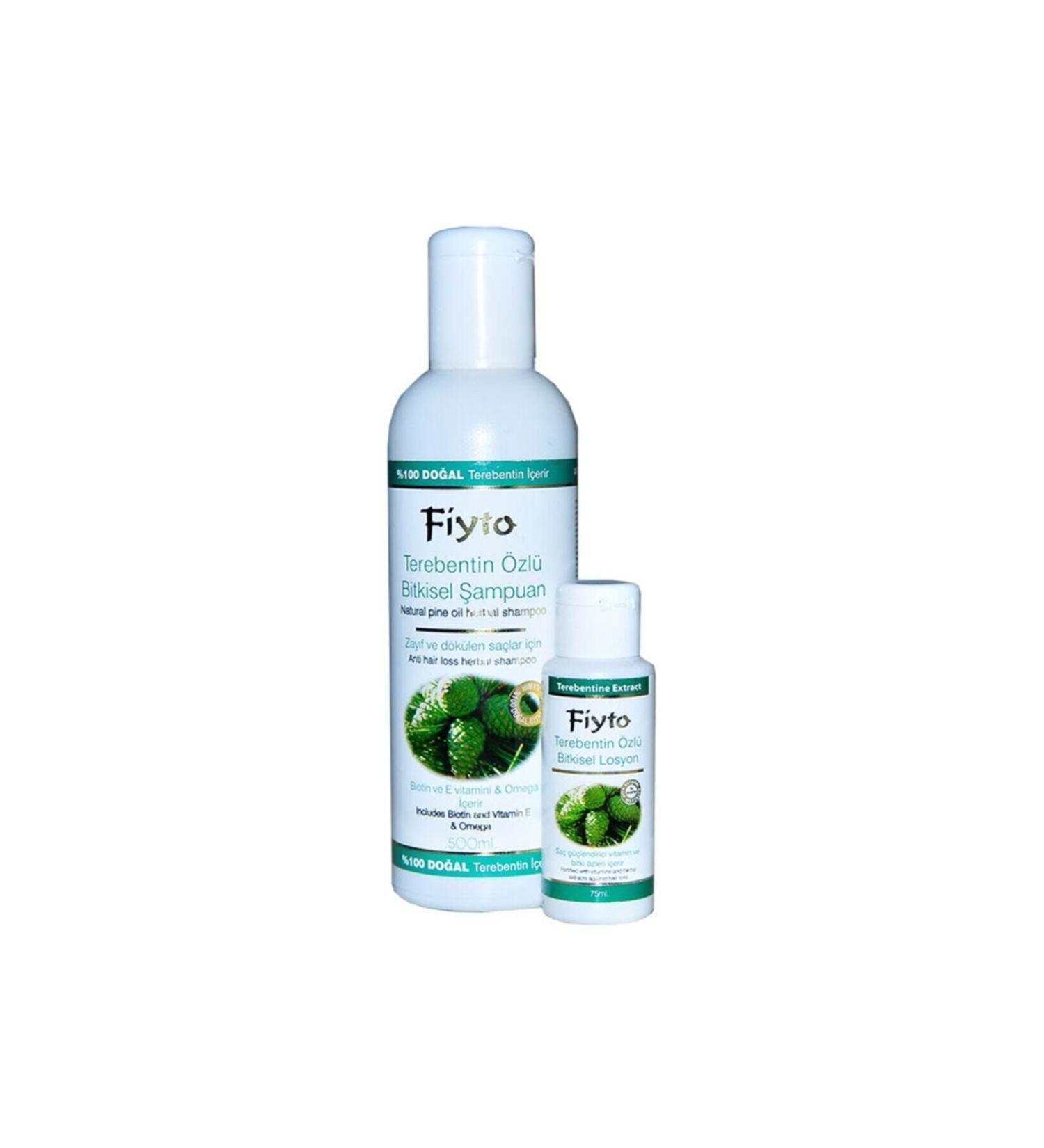Fiyto Women Pine Turpentine Shampoo 500 ml - Buy Online on GoSupps.com
