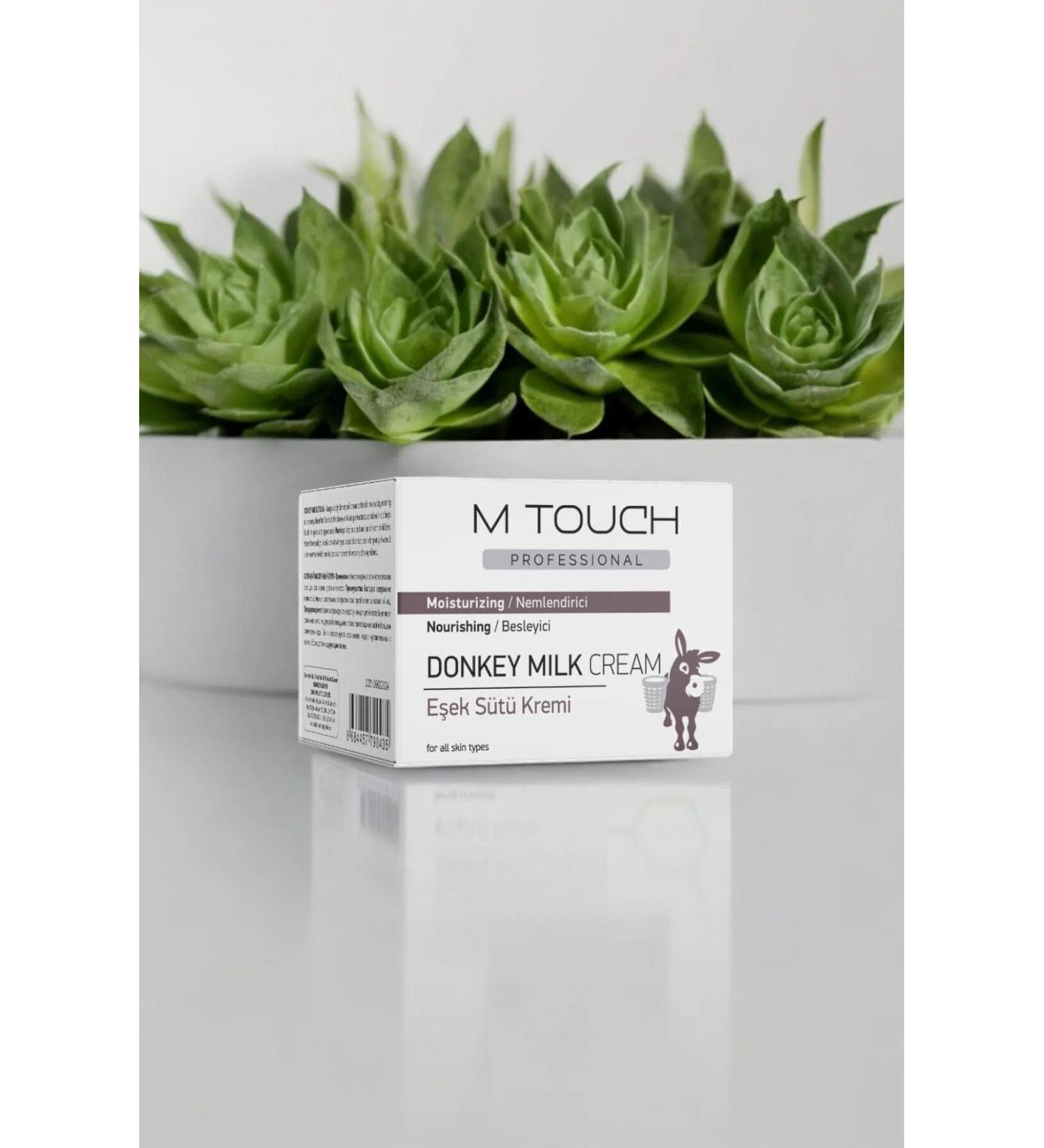 mtouch M Touch Donkey Milk Cream Moisturizing & Nourishing (Donkey Milk Cream) 50gr - Buy Online on GoSupps.com