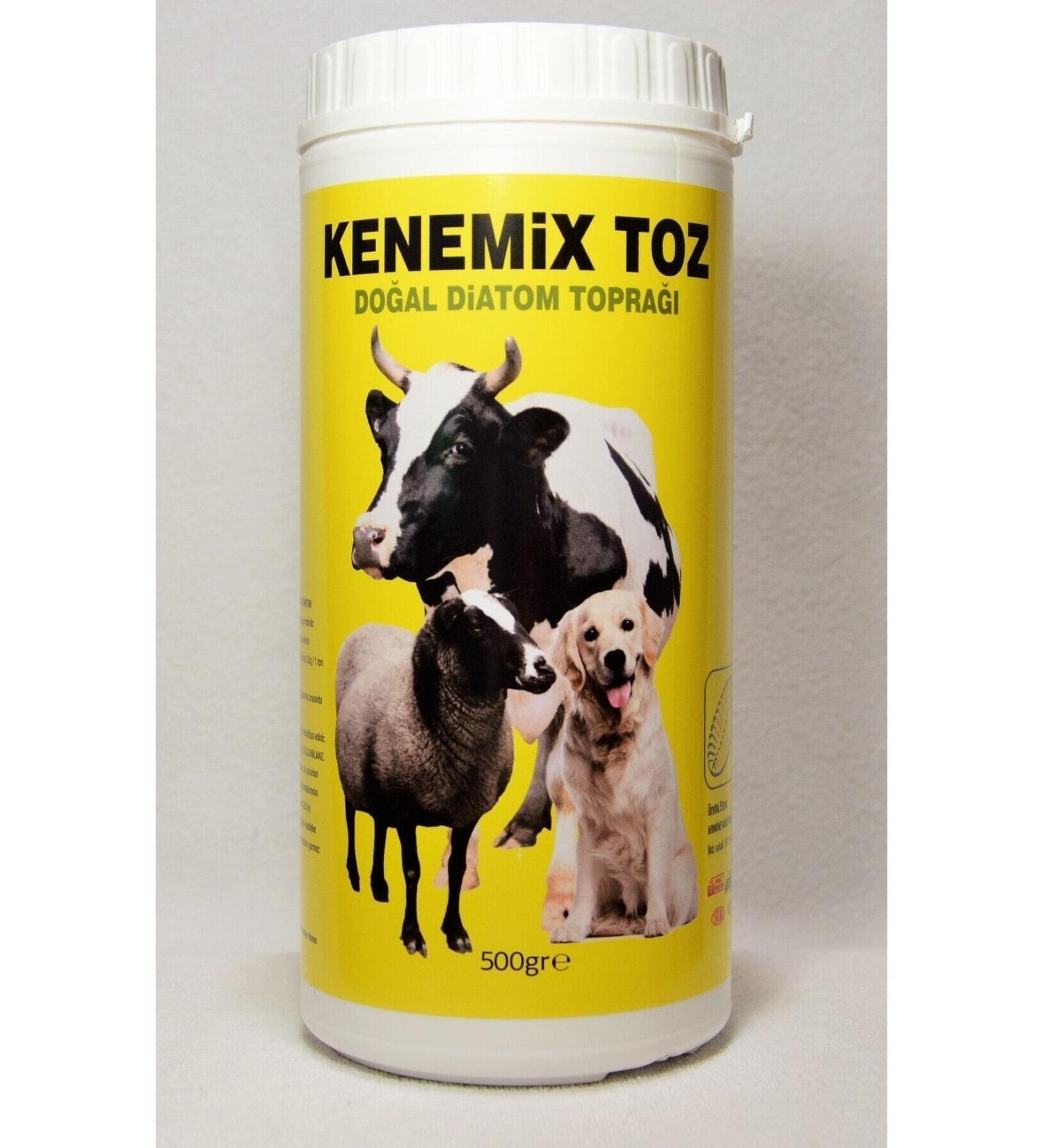 KENEMiX Ken-500 Tick Flea Preventing Pure Natural Diatomaceous Earth Di-ar Ultra 500 gr - Buy Online on GoSupps.com