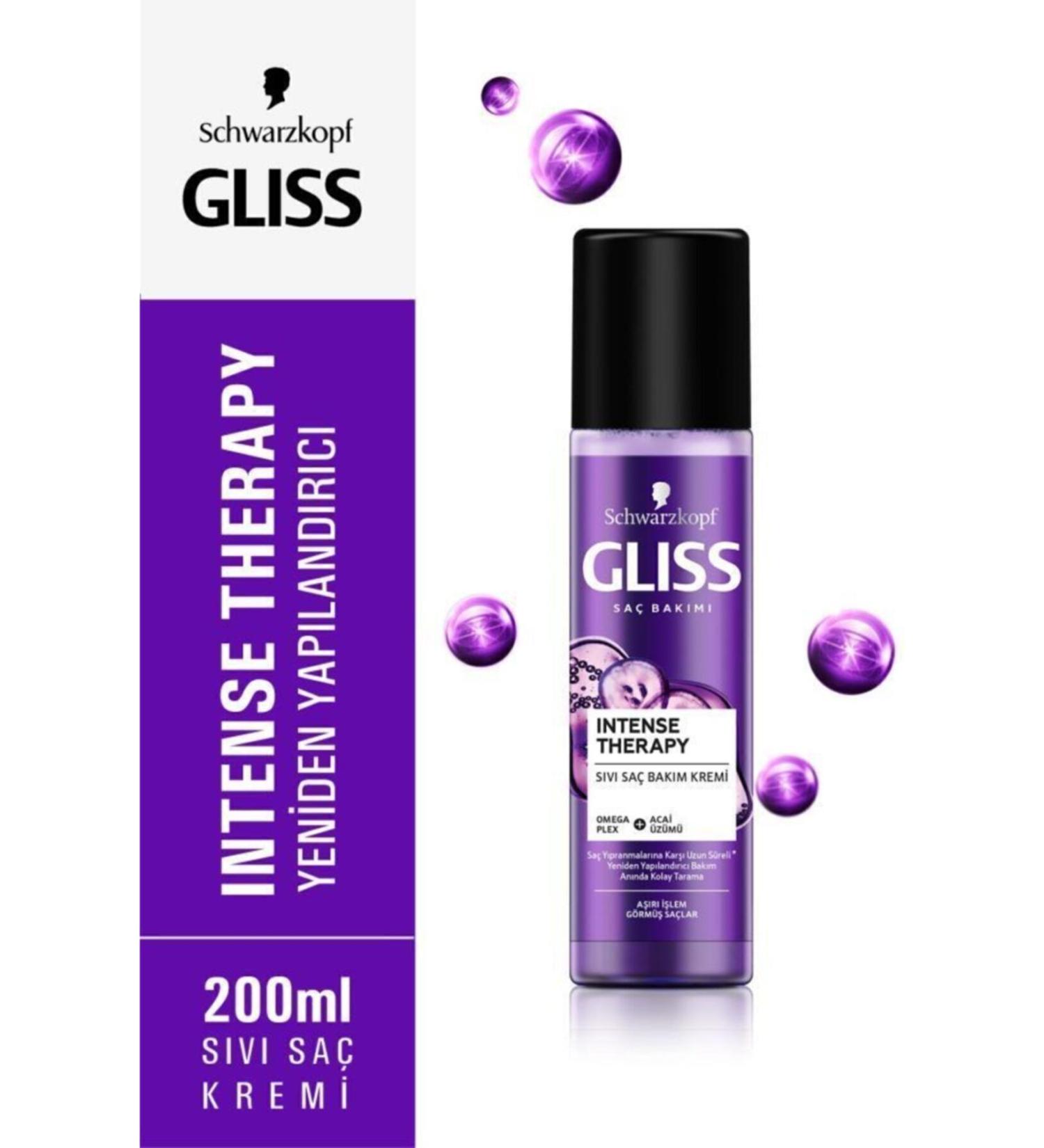 Gliss Brand: Intense Therapy Liquid Hair Conditioner 200 Ml Category: Hair Conditioner - Buy Online on GoSupps.com
