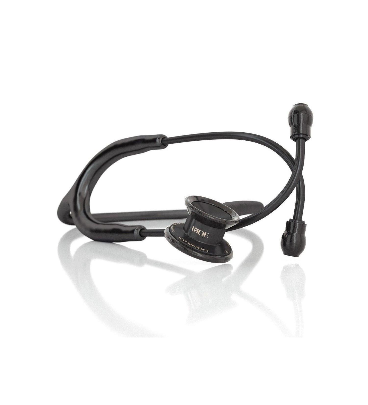 MDF Instruments Md One Stainless Steel Pediatric Stethoscope - Blackout