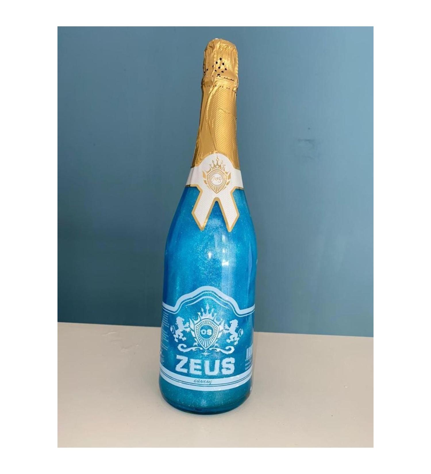 OS ZEUS Blueberry Pineapple Flavored Non-Alcoholic Carbonated Drink