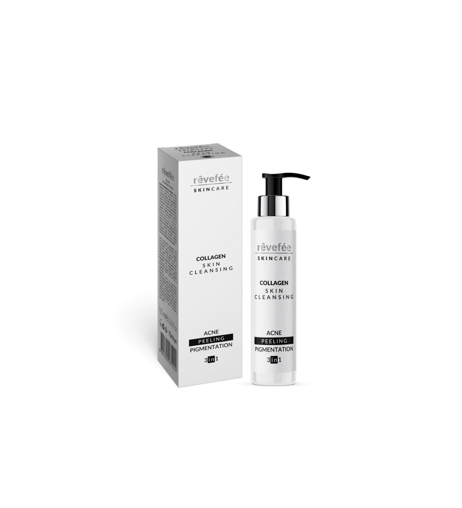 Revefee Skincare Collagen Skin Cleansing Acne Cleansing and Repair 125 Ml