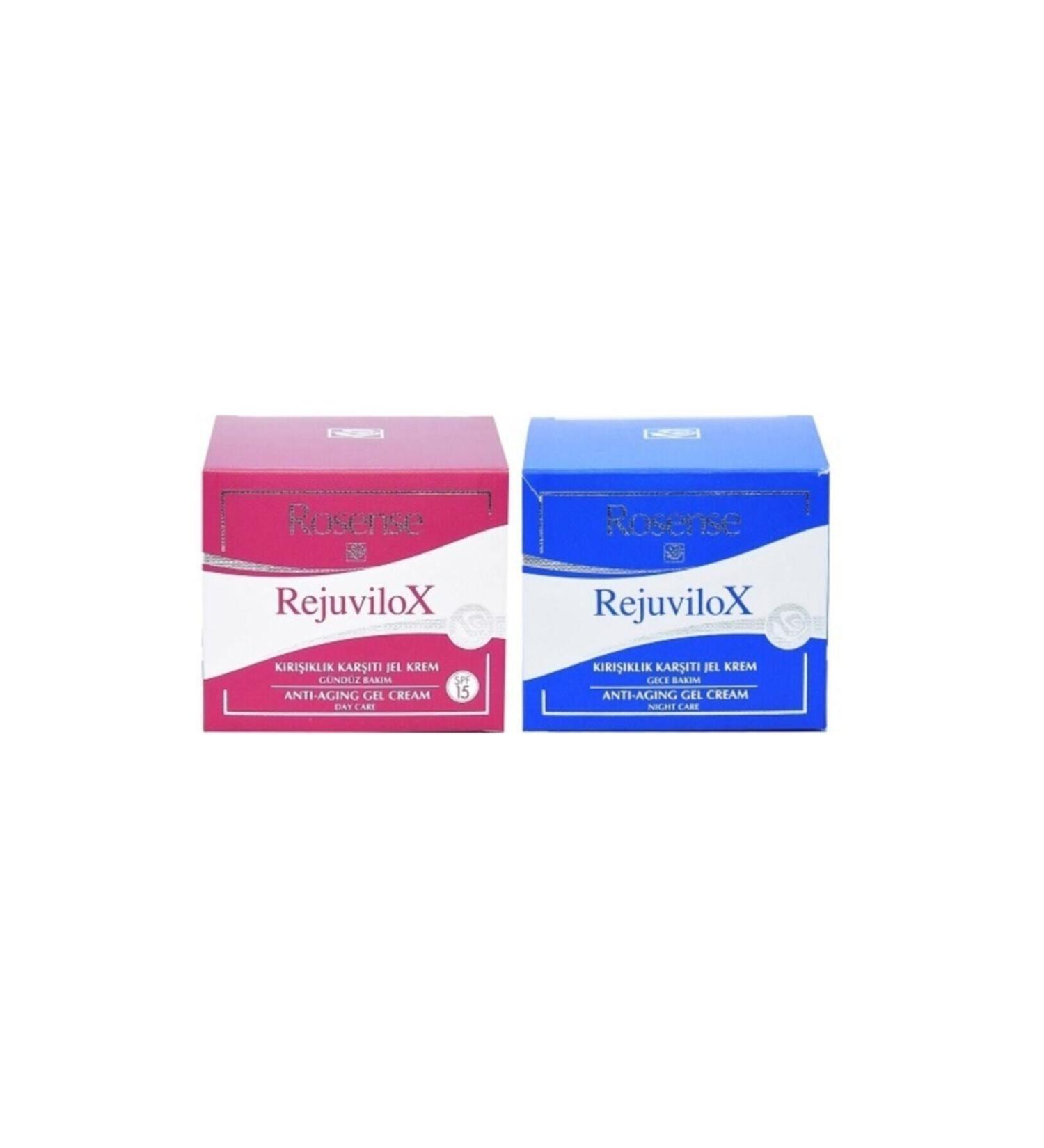 Rosense Rejuvilox Anti-aging Day & Day Care Cream 50ml +50 Ml 2 Piece Set - Buy Online on GoSupps.com
