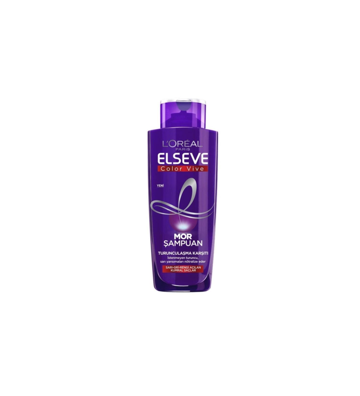 L'Oreal Paris Color Vive Purple Shampoo Anti-Orange Yellow-Grey-Lightening Blonde Hair 200ml