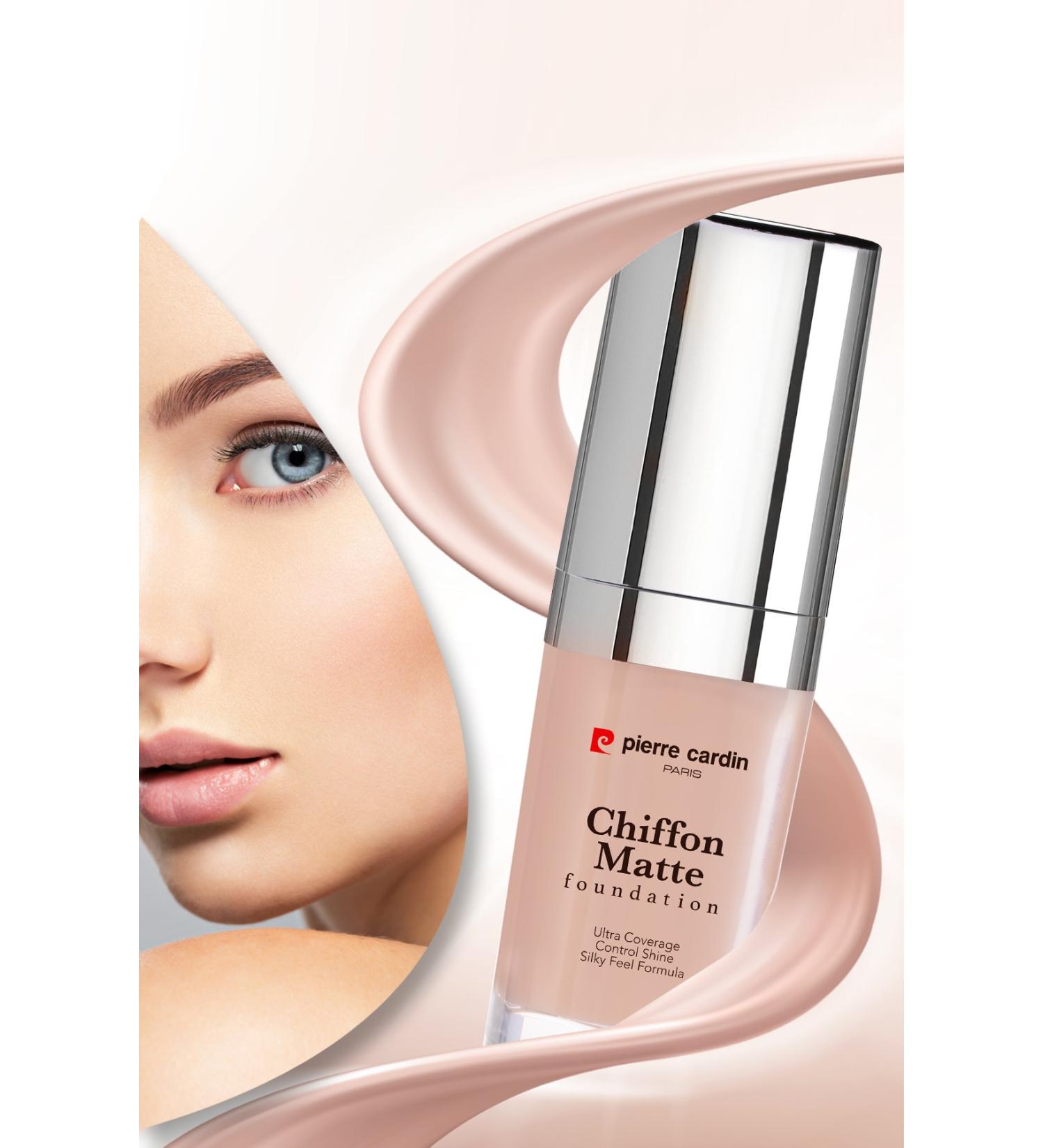 Pierre Cardin Chiffon Touch Matte Appearance Foundation - Medium Beige - Buy Online on GoSupps.com