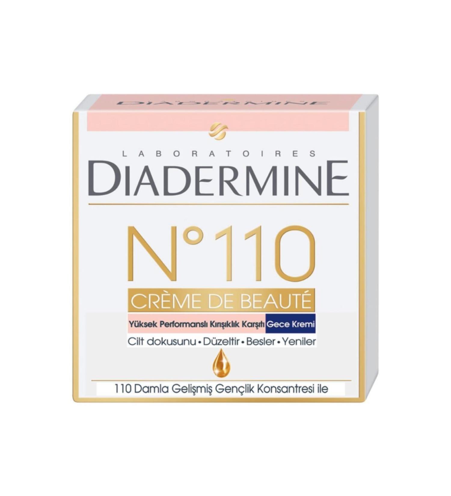 Diadermine Diadermine Anti-Wrinkle Night Care Cream 50 Ml. (110 Drops Advanced Youth Concentrate)