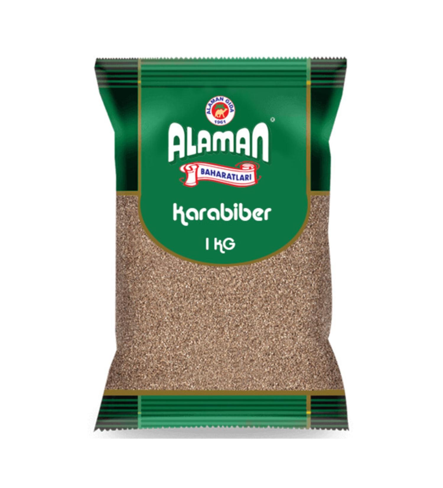 ALAMAN SPICES Black Pepper Powder 1 Kg