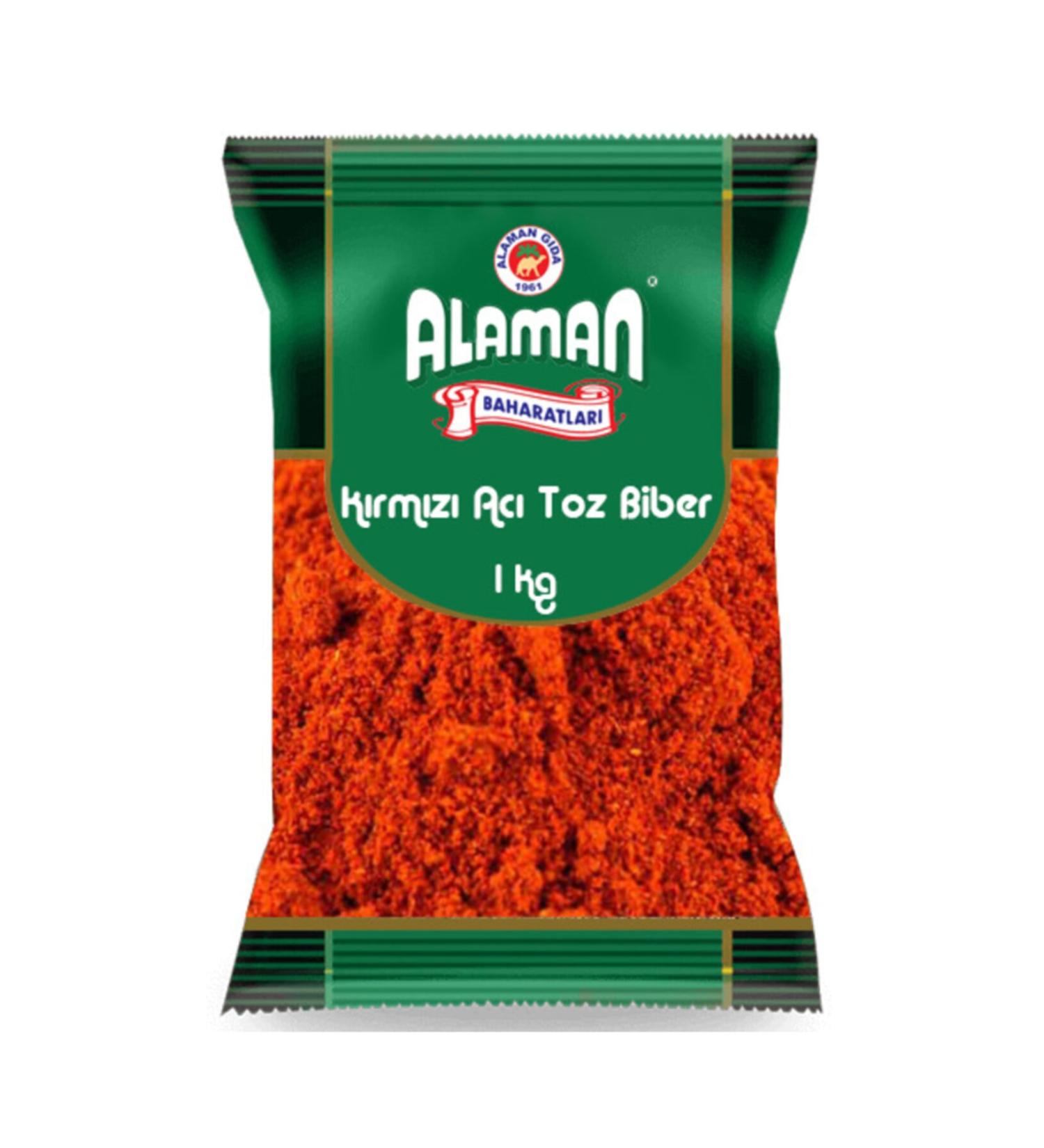 ALAMAN SPICES Hot Pepper Powder 1 Kg