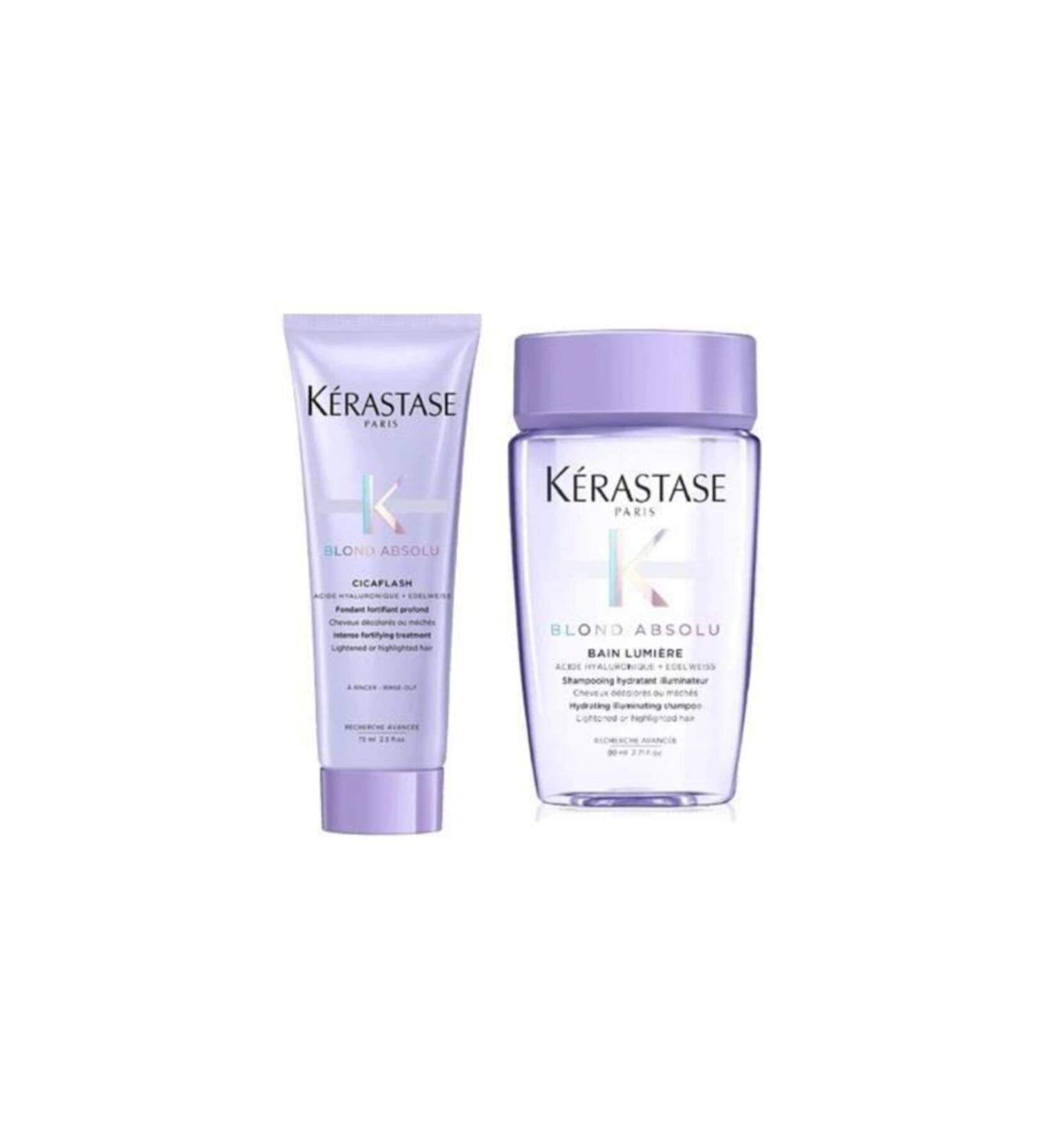 Kerastase Blond Absolu Bain Lumiere Shampoo 80 Ml+cicaflash 75 Ml