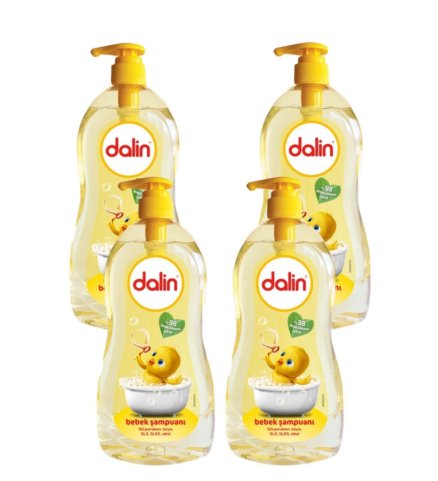 Dalin Shampoo Classic 900 Ml X 4 Pieces
