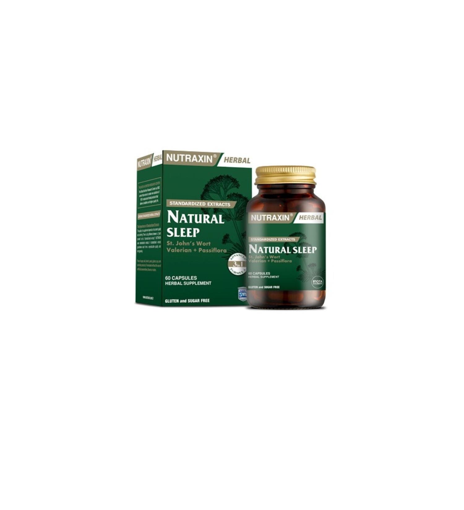 Nutraxin Nutraxin Natural Sleep Containing St. John's Wort