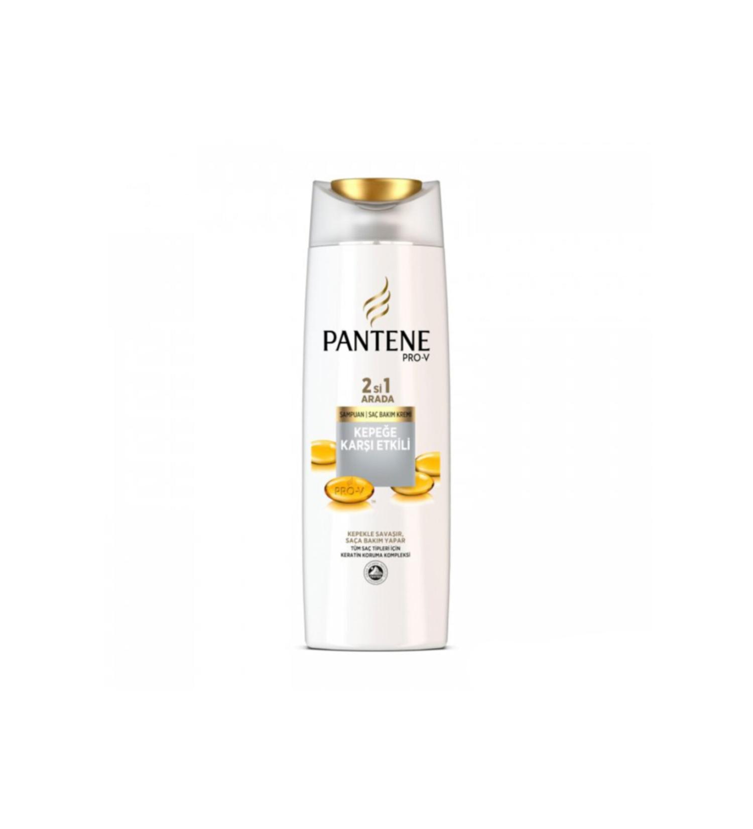 Pantene Shampoo 360ml Anti-Dandruff Effective 2in1 - 6 Pack