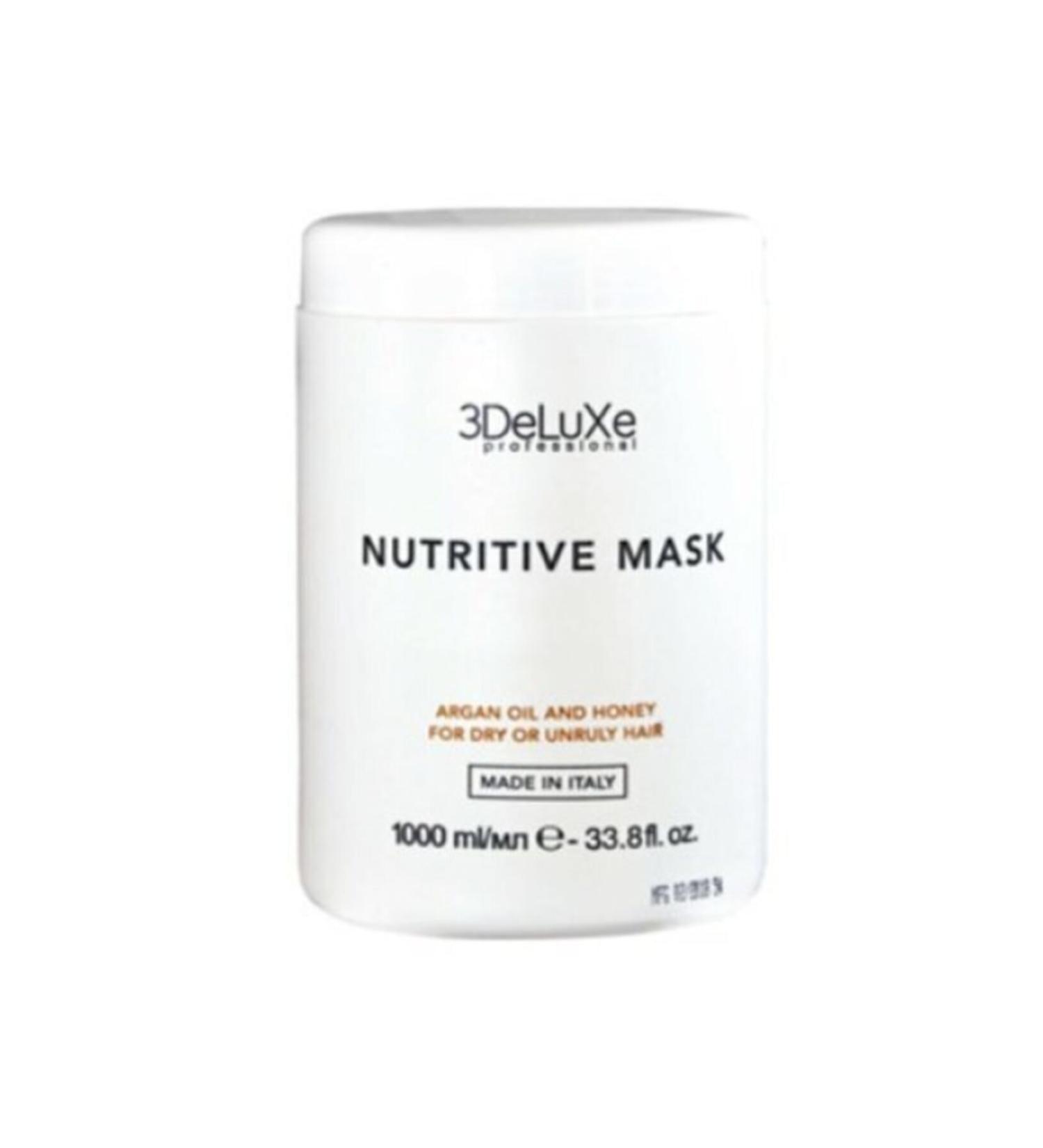 3Deluxe Professional Nutritive Repair Mask with Argan Oil 1000ml