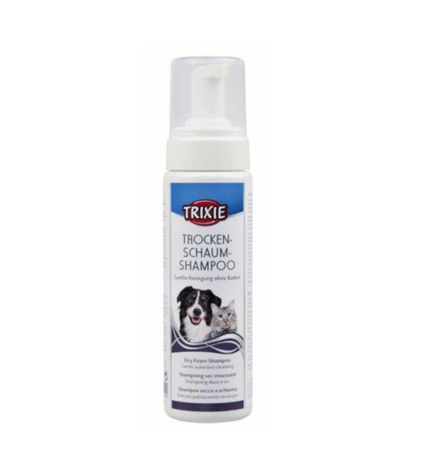 Trixie Dog and Cat Dry Foam Shampoo 230ml 345109 - Buy Online on GoSupps.com