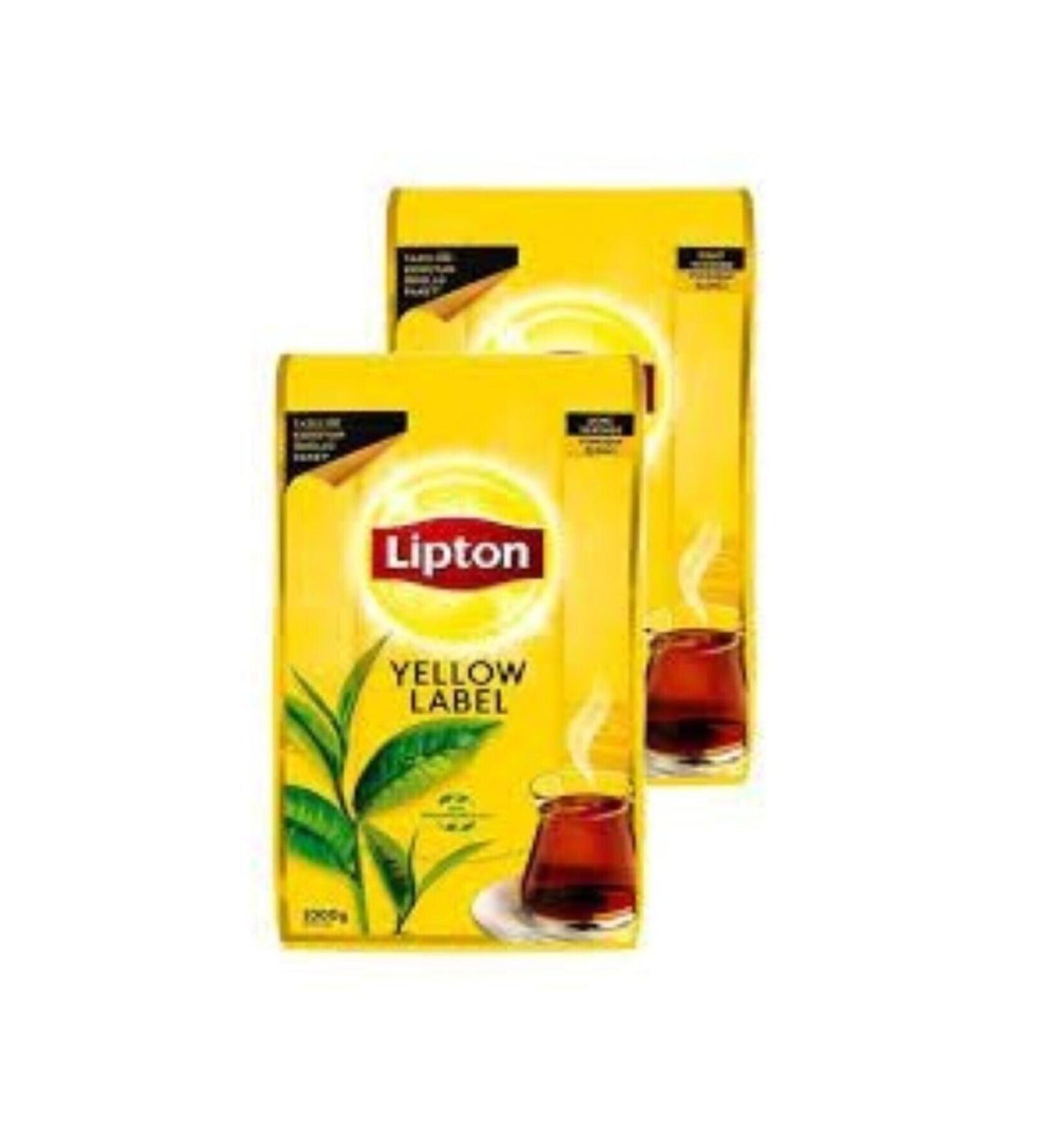 Lipton LIPTON YELLOW LABEL 1000GR* 2PACK