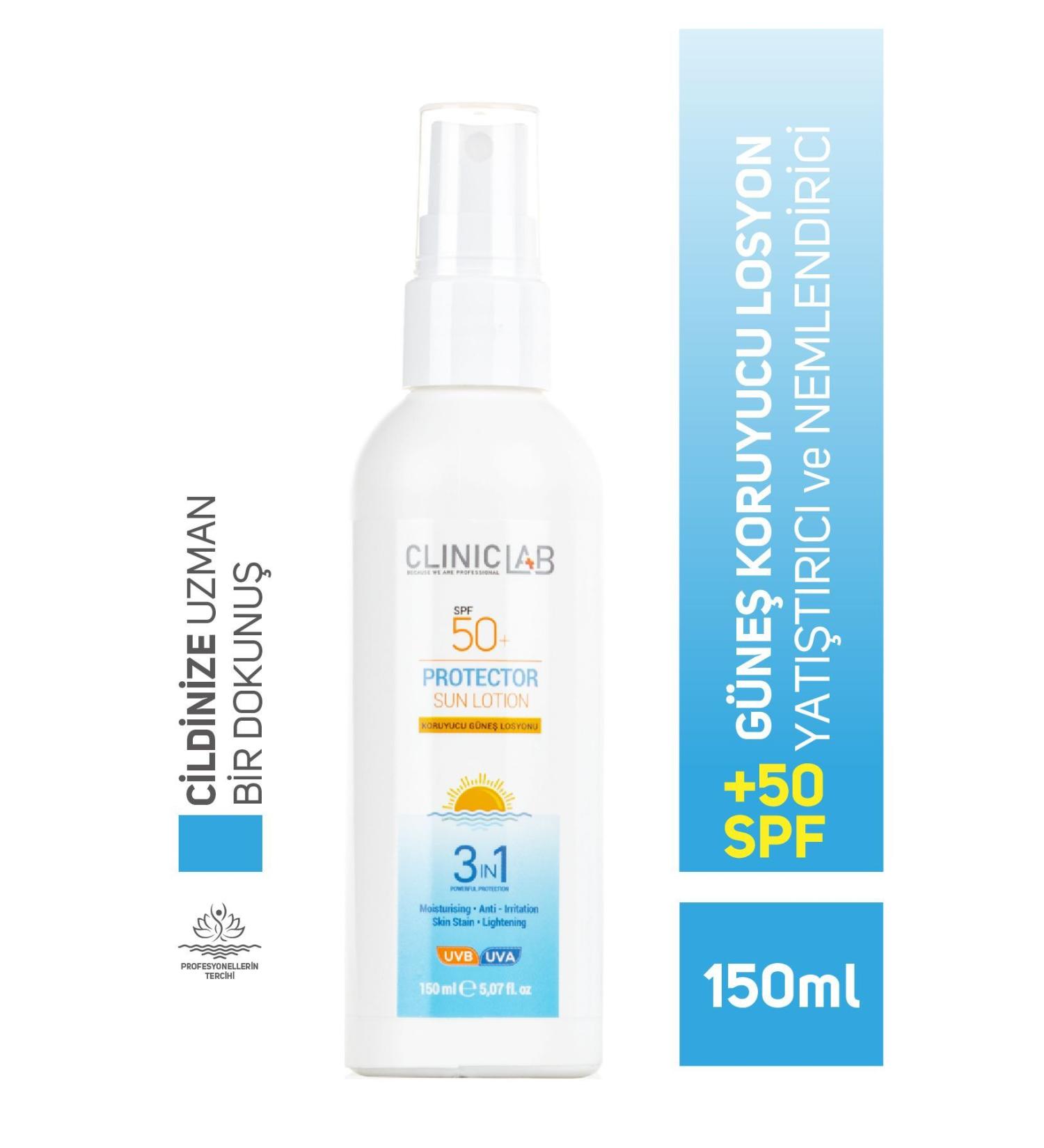 Cliniclab 50+SPF Protective Sun Lotion 150 ml