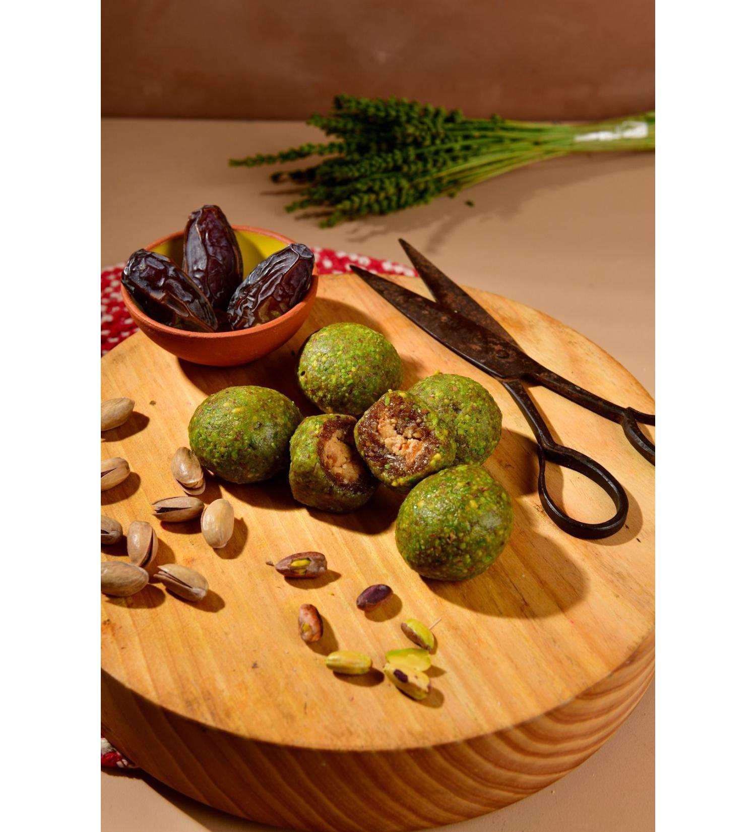 Odzell Hazelnut Paste-Pistachio-Pistachio Choco Fruit Roll 500 Gr.