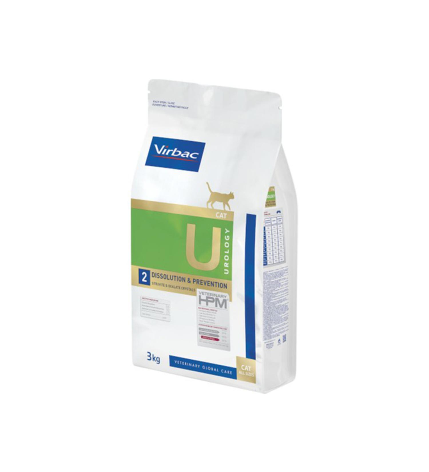 Virbac Dissolution & Prevention U2 Cat Food 3kg