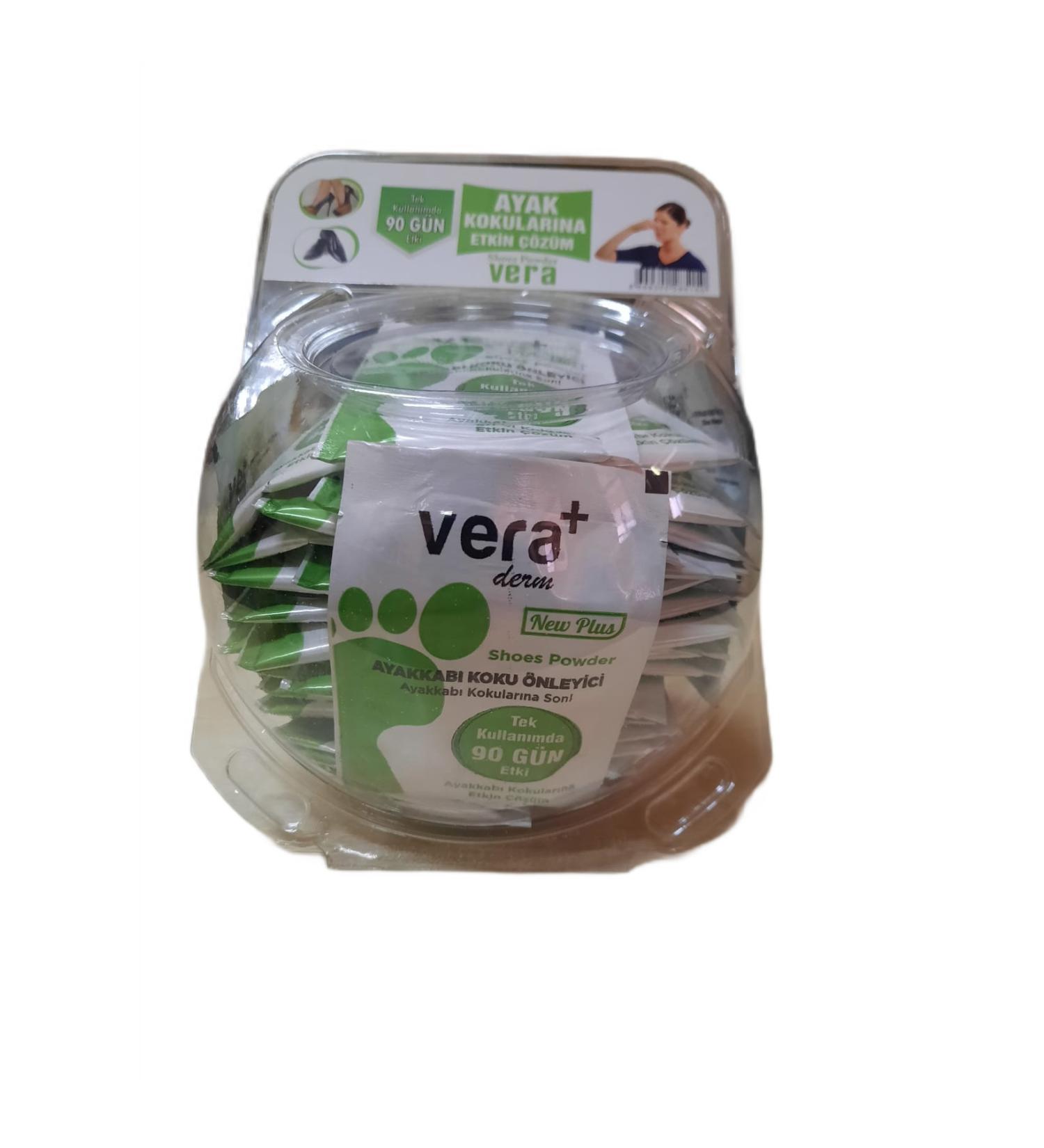 Vera Derm Foot Odor Prevention Powder 10 gr 50'li Fanus