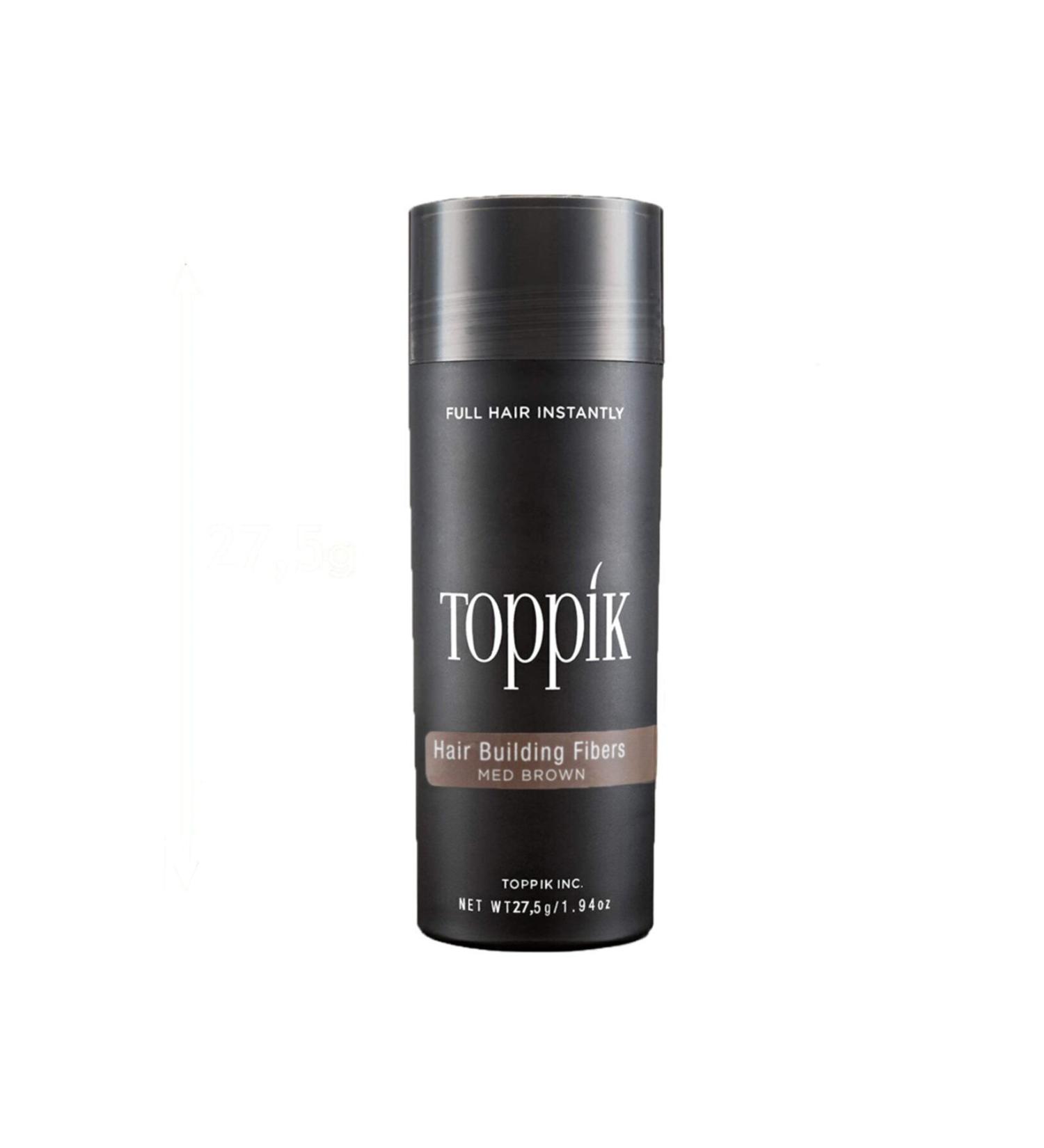 Toppik Hair Building Volumizing Medium Brown Hair Fiber Toppik Powder 27.5 g