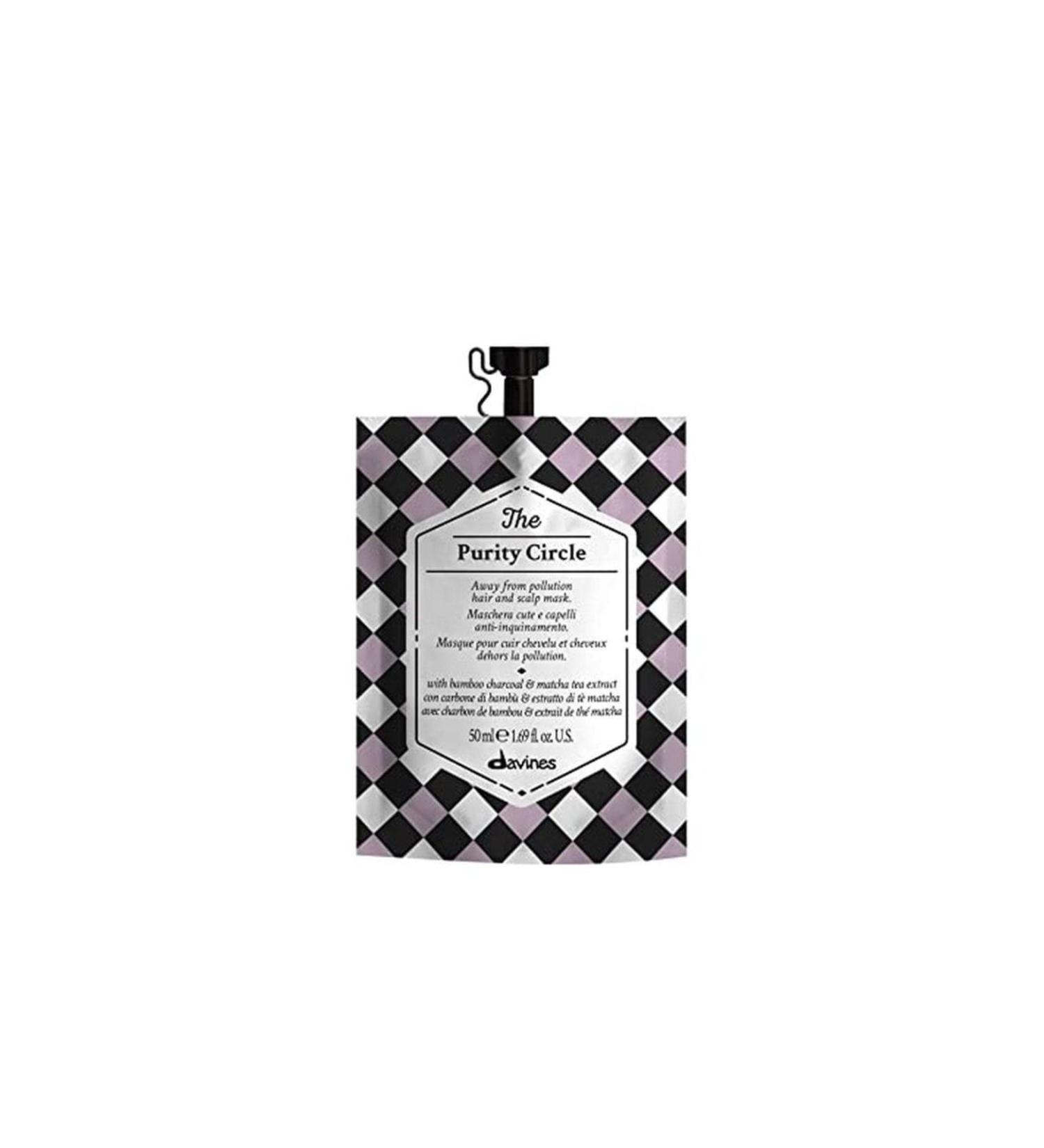 Davines The Purity Circle Scalp Purifying Regenerating Hair Care Mask 50 Ml 8004608258179.