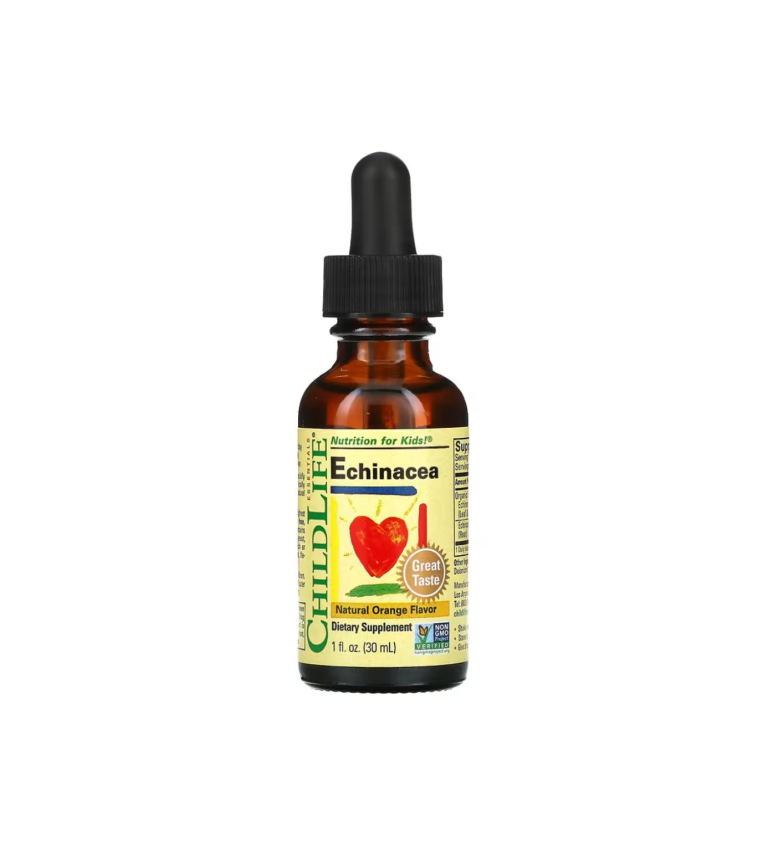ChildLife Essentials Echinacea Natural Orange 1 fl oz 30 ml