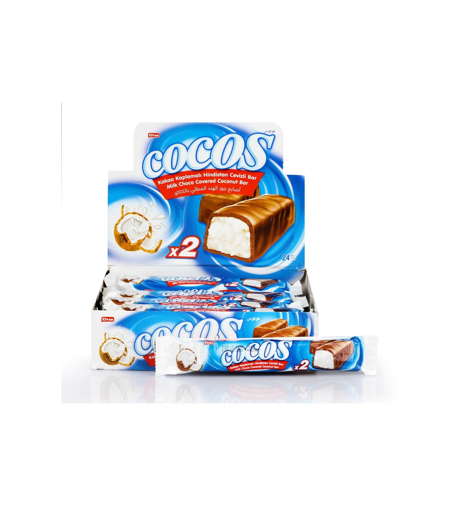 Elvan Cocos 48 Gr. 24 Pieces (1 Box) - Buy Online on GoSupps.com