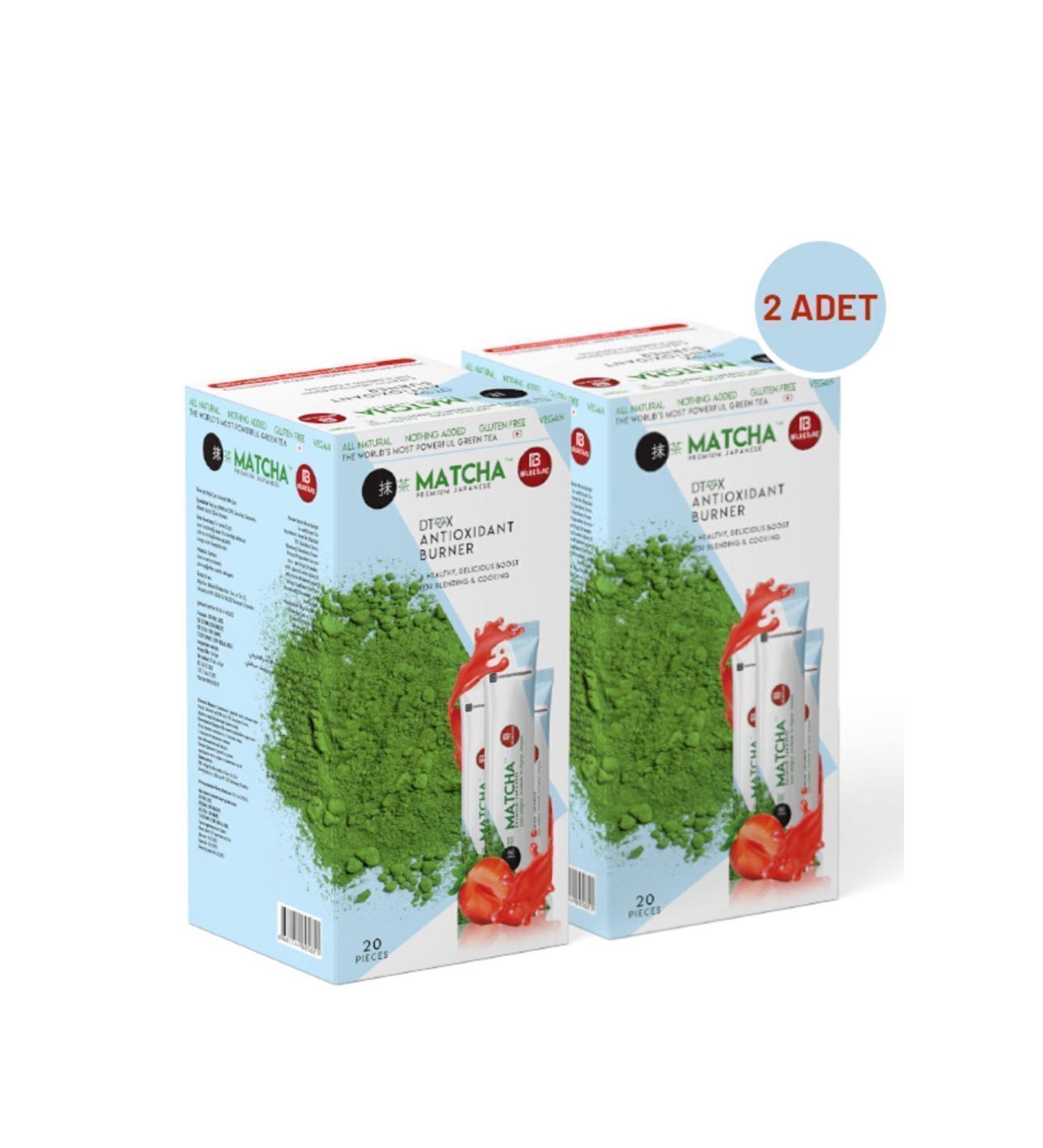 Bilge la Matcha Premium Japanese Premium Japanese Strawberry Flavored Tea 2 Boxes