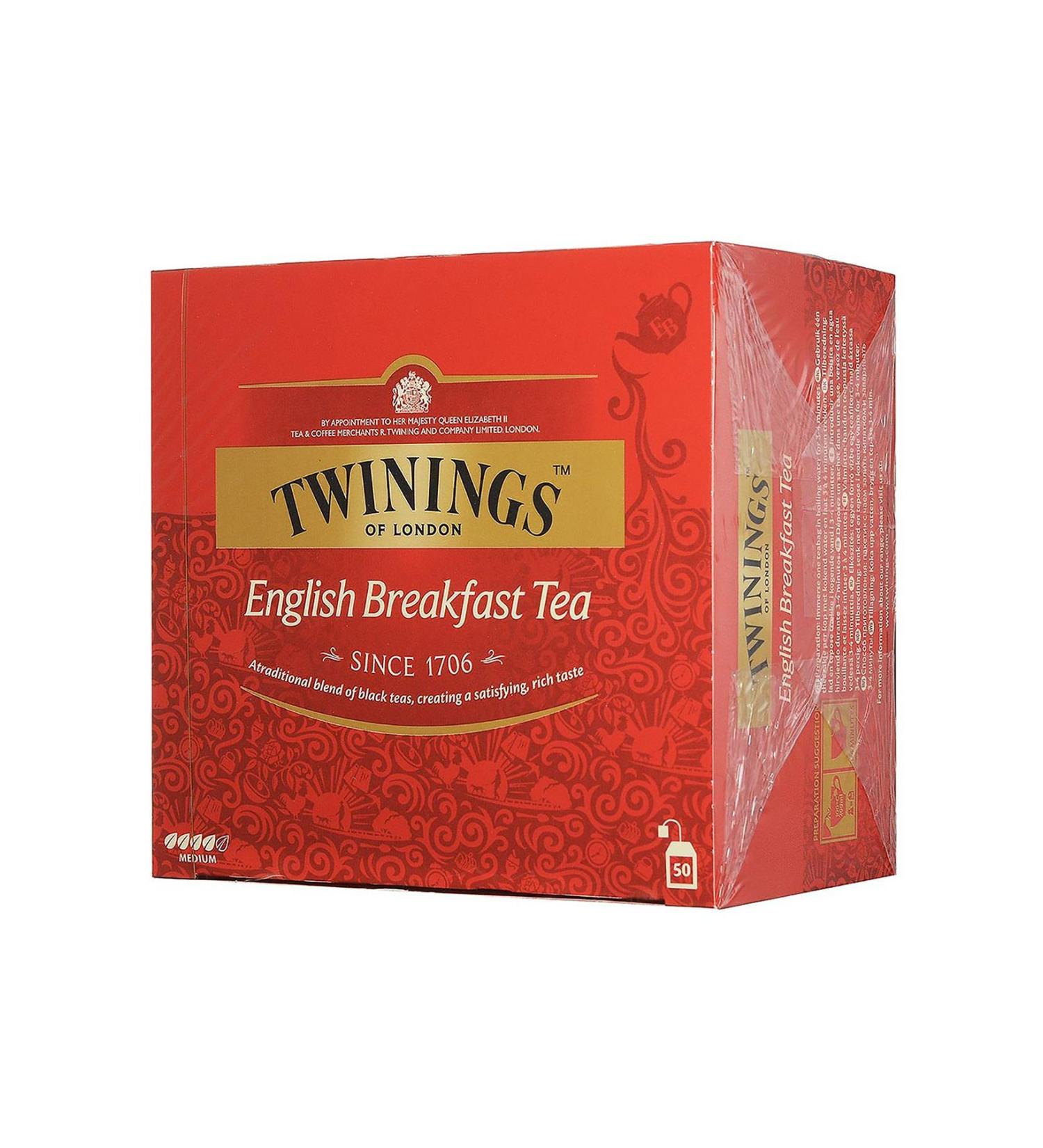 Twinings English Breakfast Tea 50 Teabags