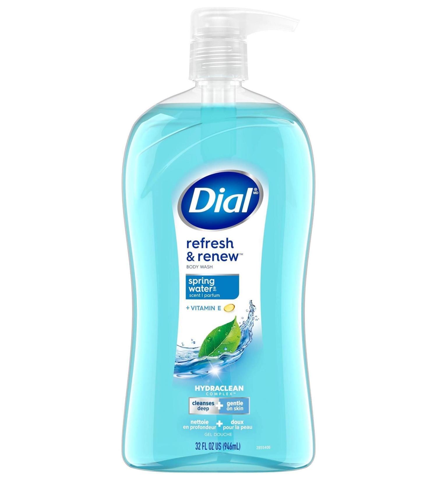 Dial Refresh & Renew Spring Water Body Wash 946ML