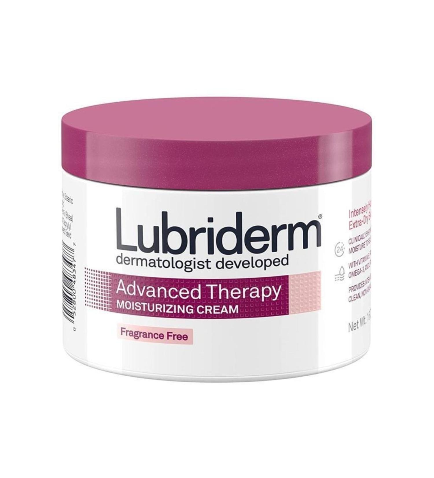 LUBRIDERM Advanced Therapy Unscented Hand and Body Cream 453gr - Buy Online on GoSupps.com