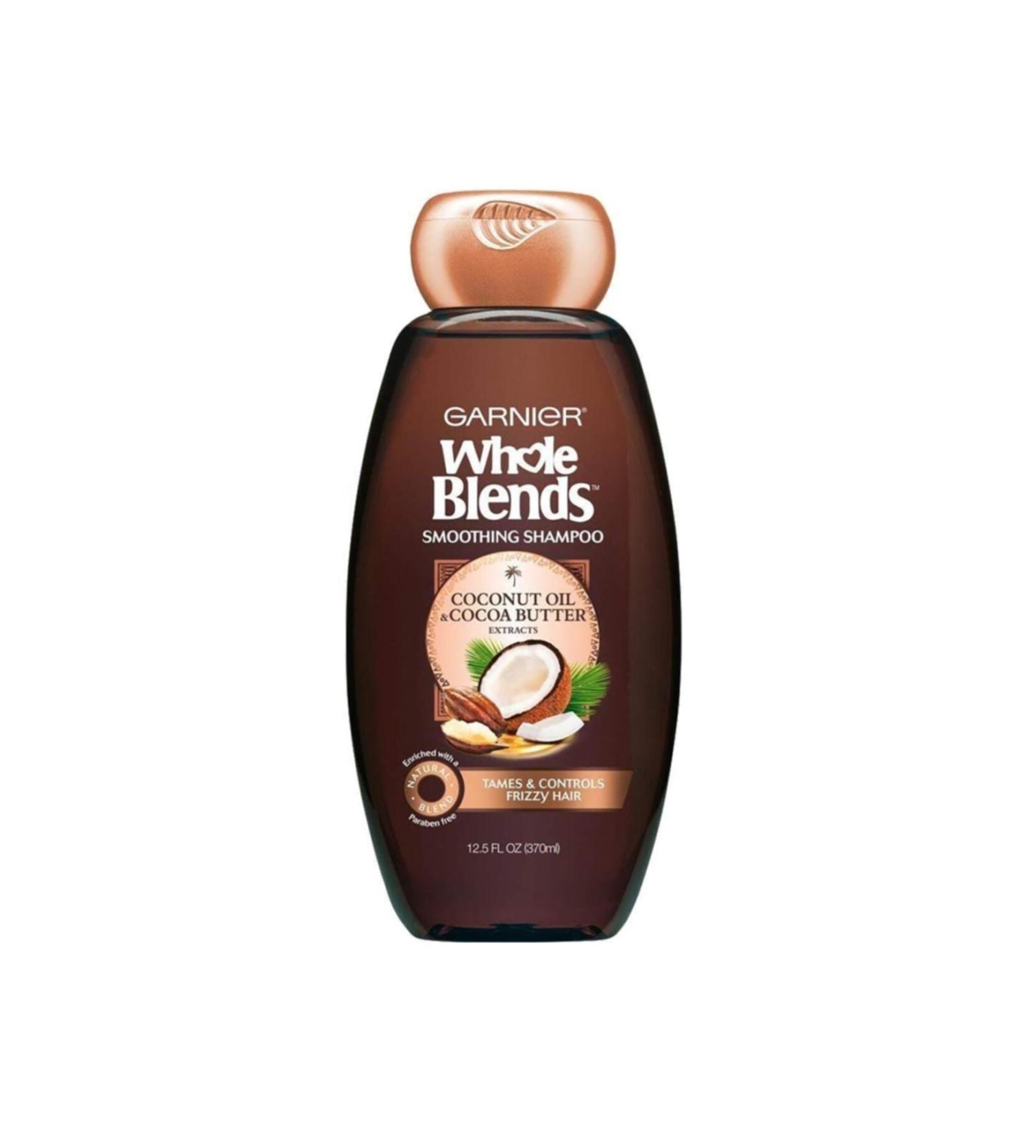 Garnier Whole Blends Smoothing Shampoo with Coconut and Cocoa Butter 370ml