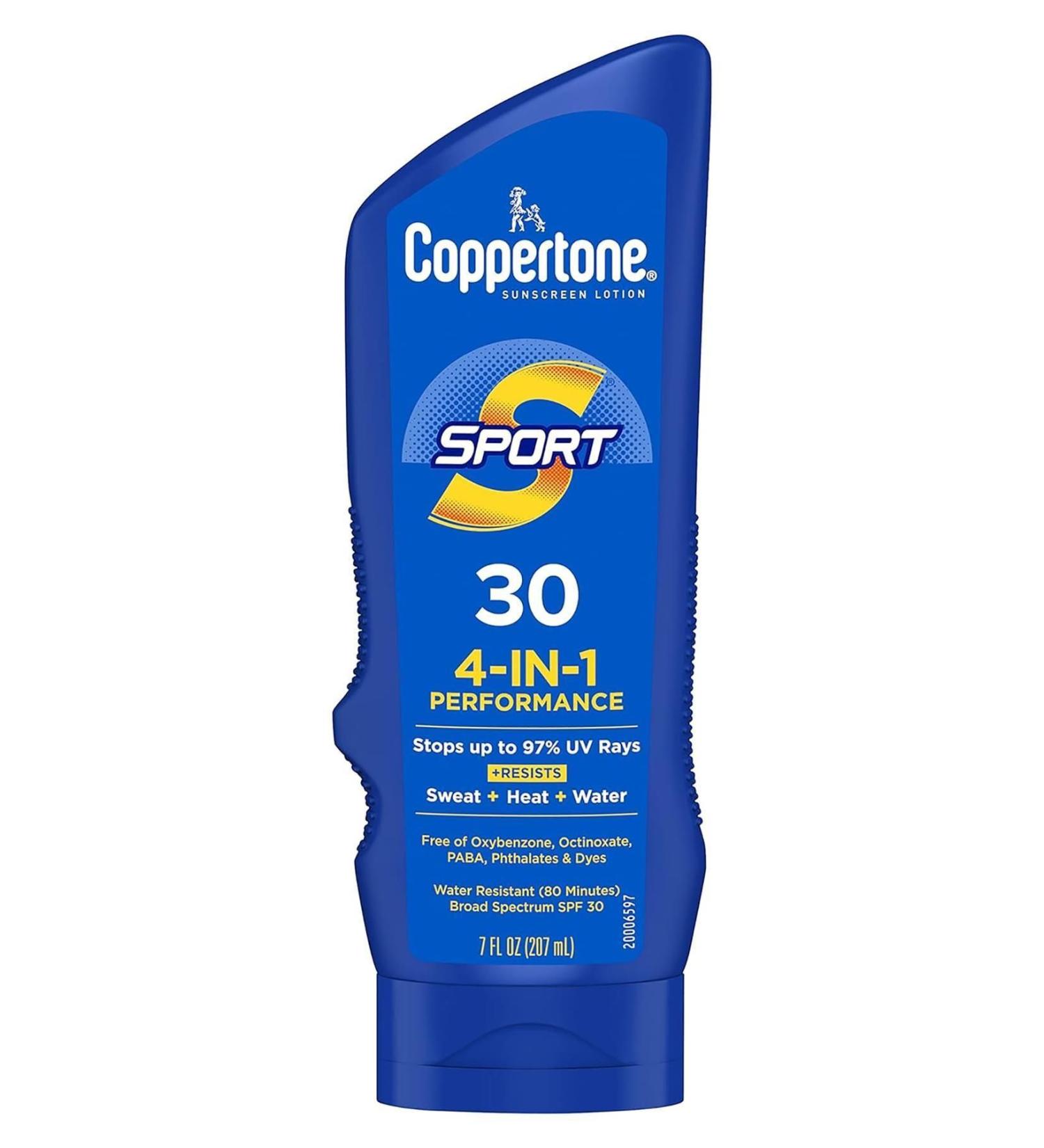 Coppertone Sport SPF30 4in1 Sunscreen Lotion 207ML