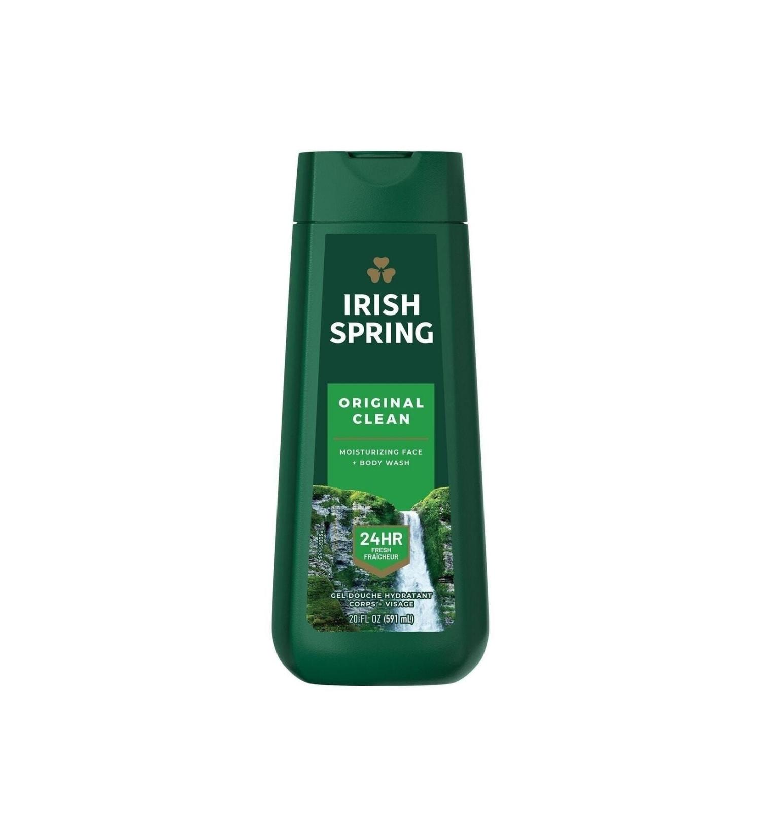 Irish Spring Original Clean Body Wash Original Shower Gel 591 Ml - Buy Online on GoSupps.com