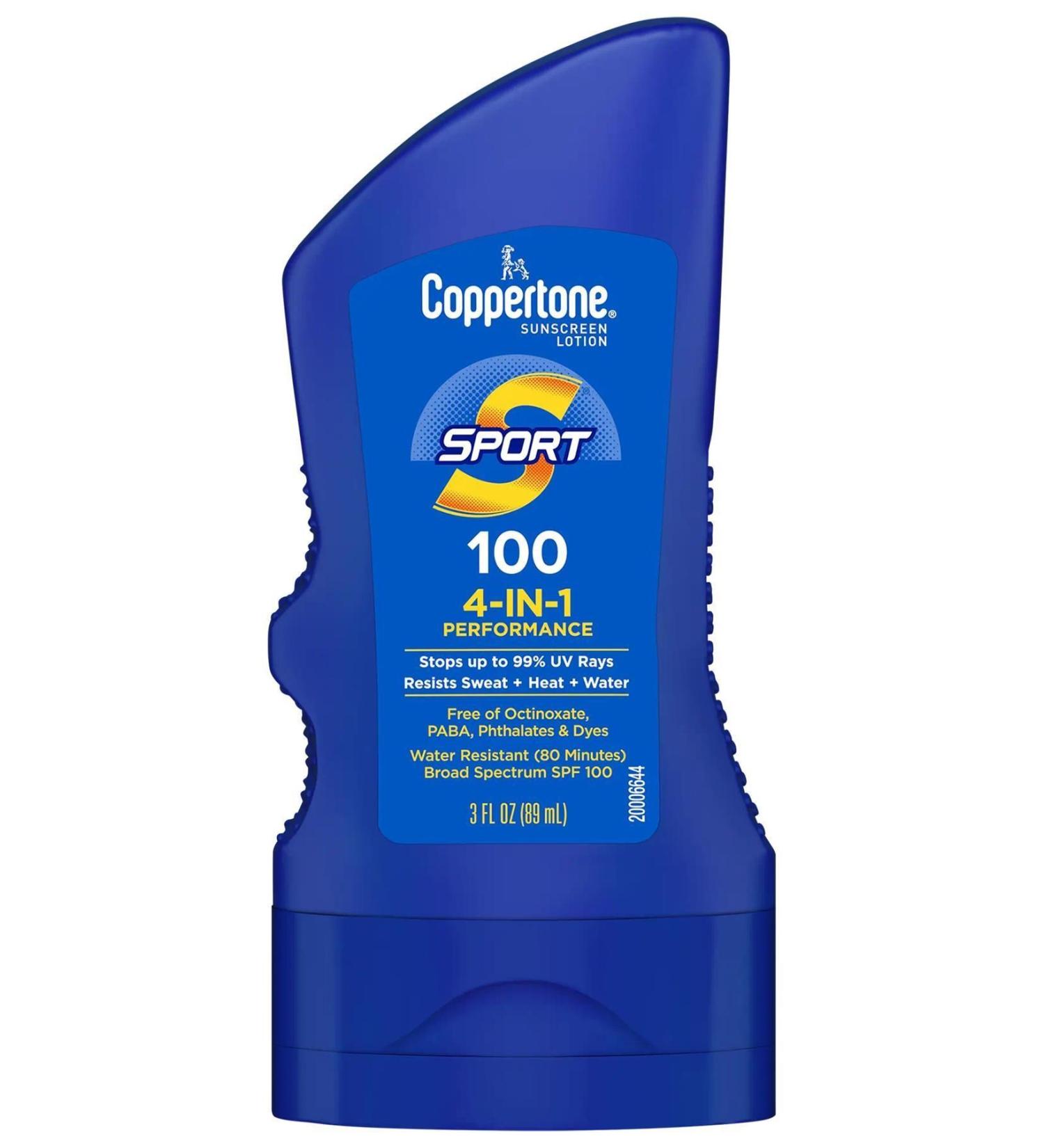Coppertone Sport SPF100 4in1 Sunscreen Lotion 89ML