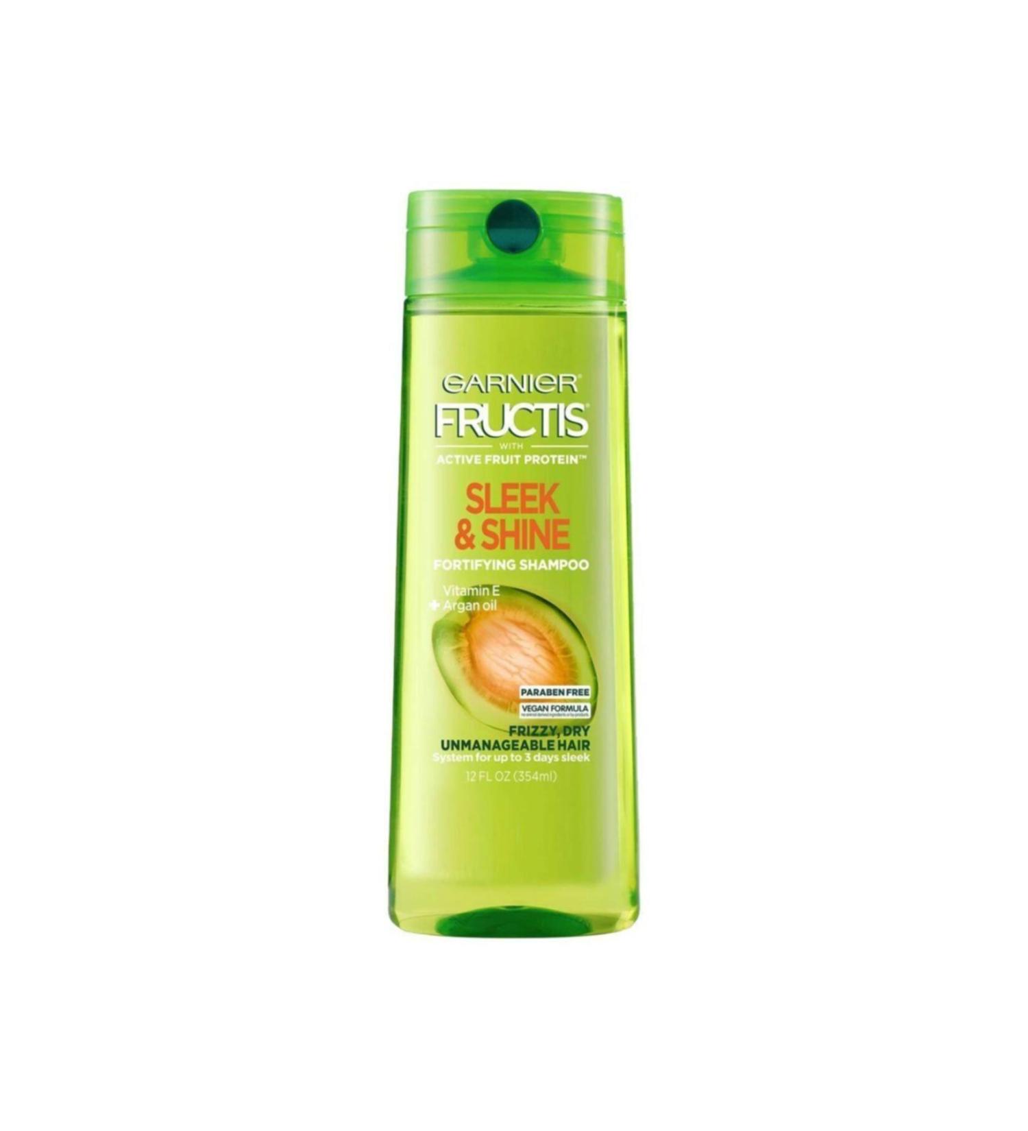Garnier Fructis Sleek Shine Shampoo 370 ml