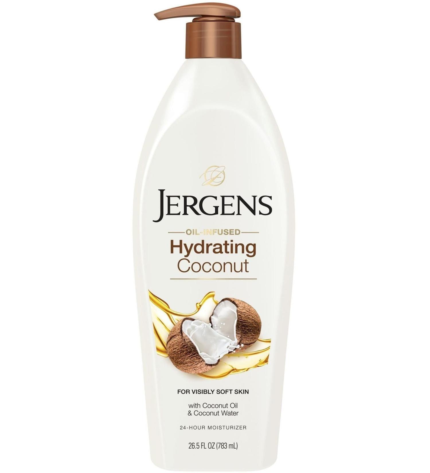 Jergens Coconut Oil Moisturizing Lotion for Dry Skin 783ml