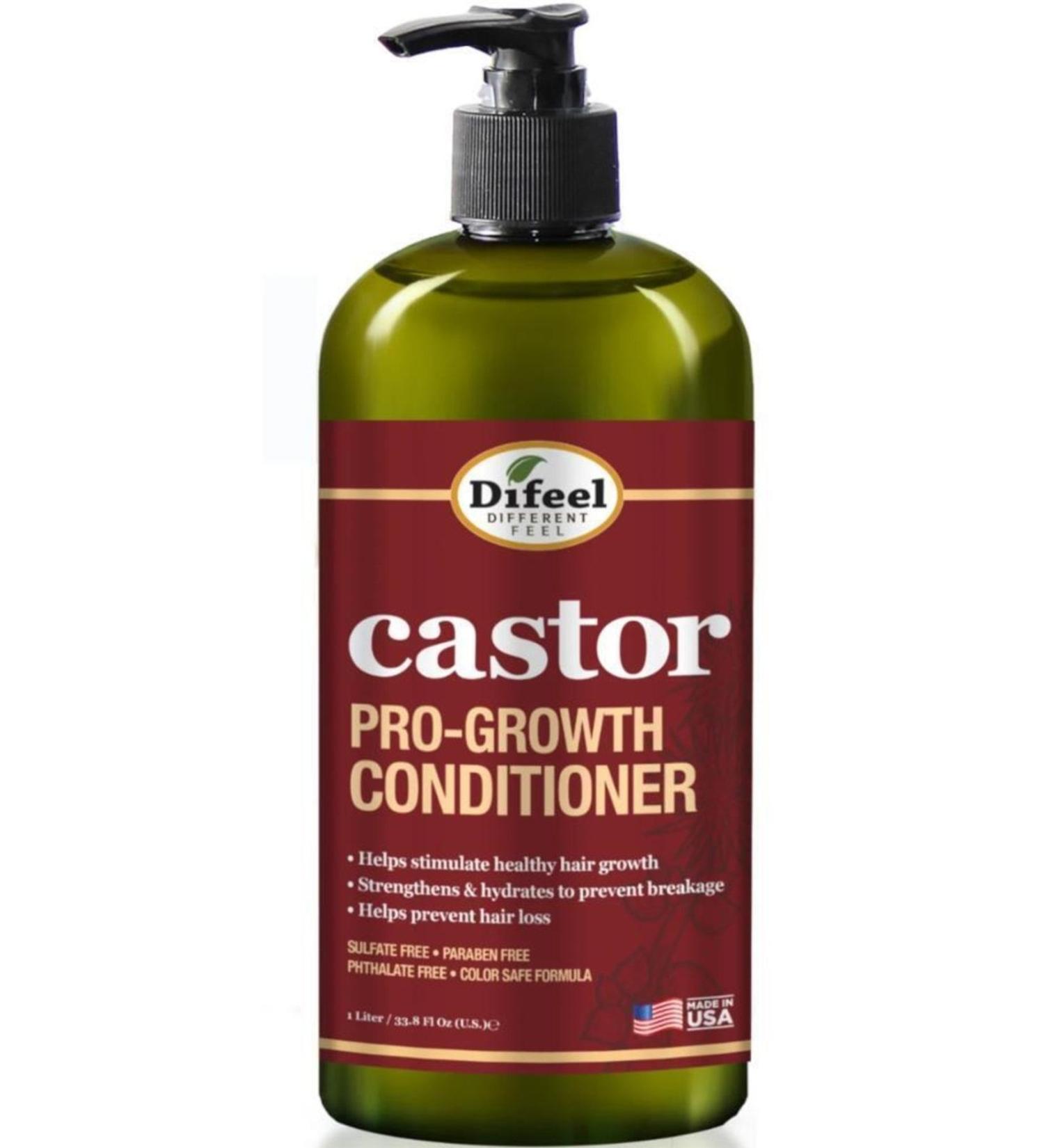 Difeel Castor Hair Conditioner for Slow Growing Hair 1lt