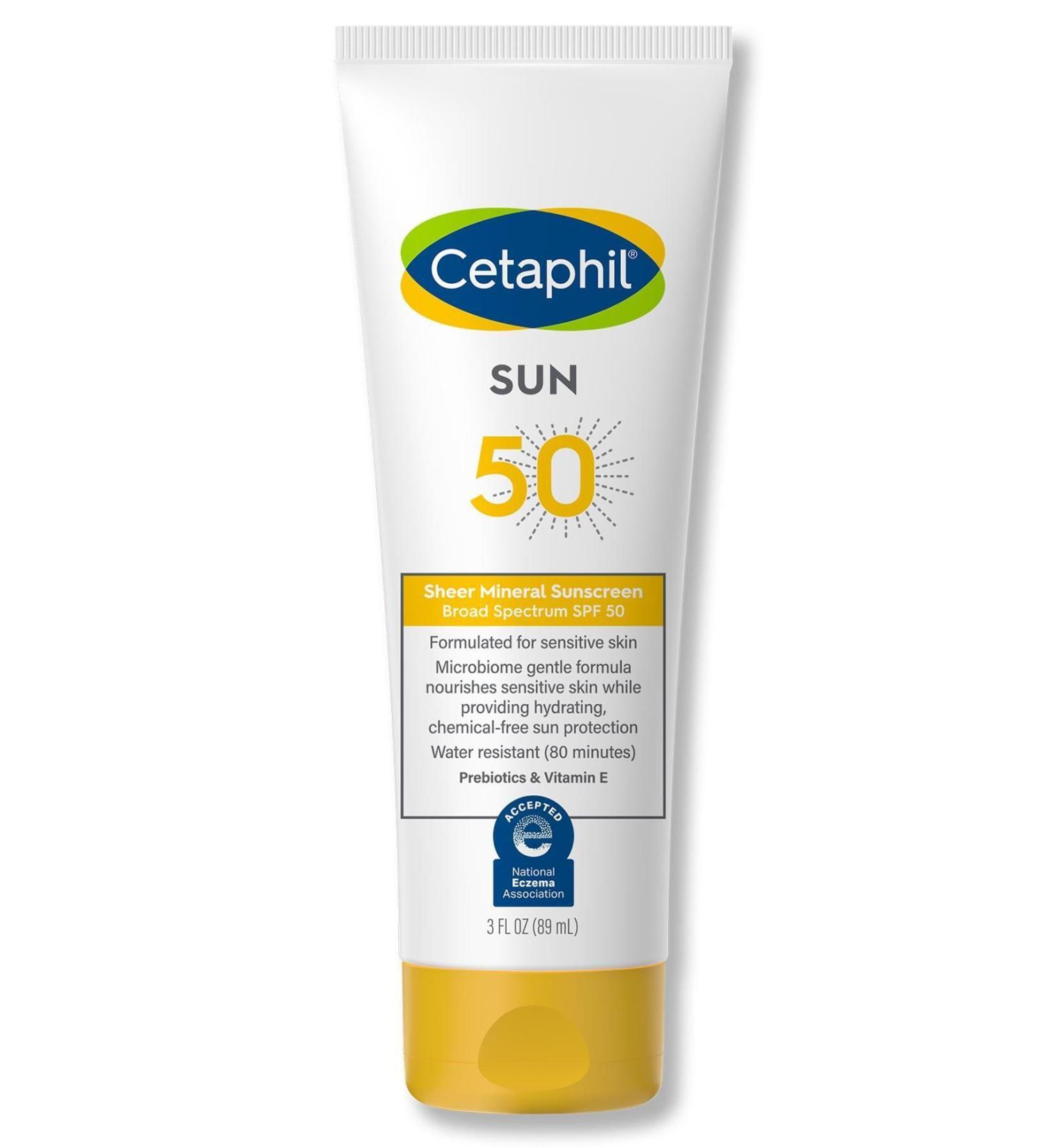 Cetaphil Sun SPF50 Mineral Sunscreen 89ml