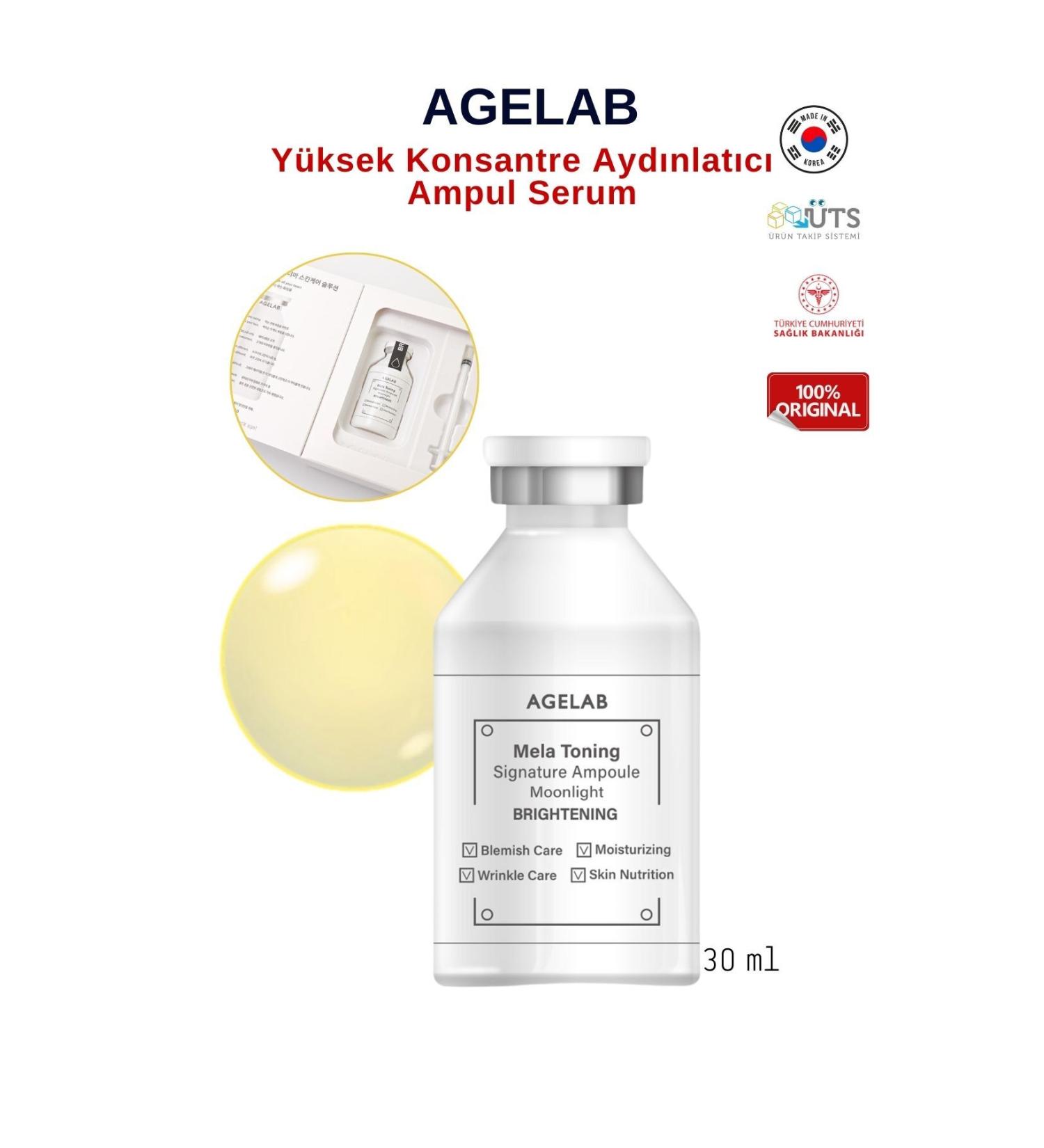 AGELAB May Island ( ) Mela Toning . Brightening Moisturizing -luxury Face Serum Ampoule. - Buy Online on GoSupps.com