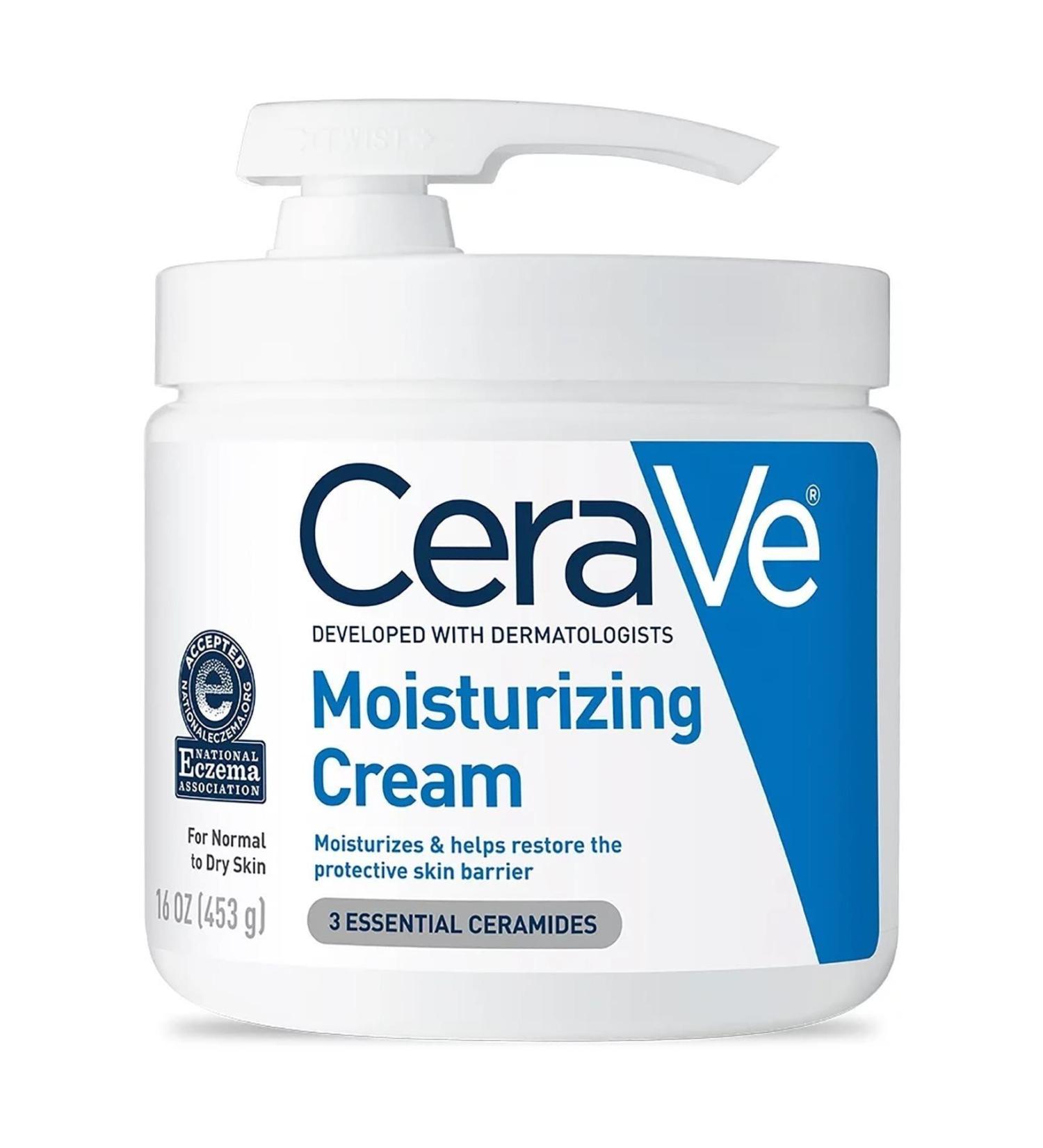 CeraVe Face and Body Moisturizing Cream with Pump 453gr