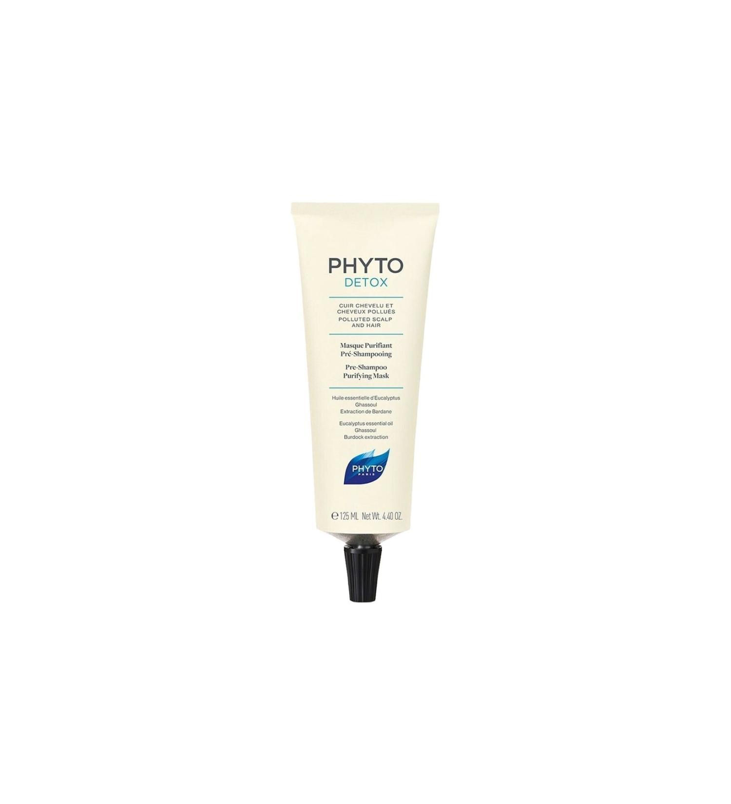 Phyto Phytodetox Detox Effective Pre-Shampoo Purifying Mask 125 ml