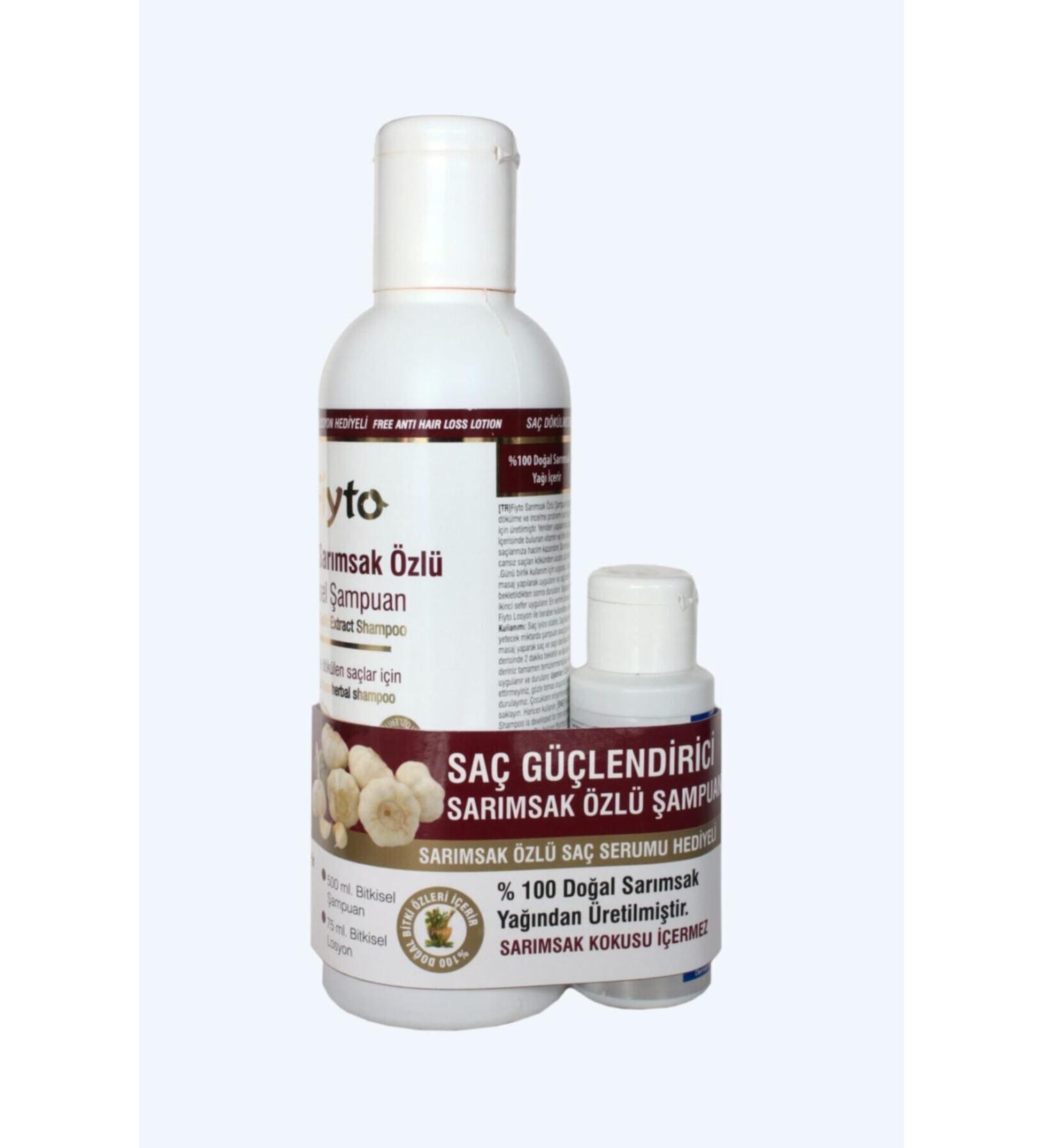 Fiyto Natural Garlic Extract Herbal Shampoo