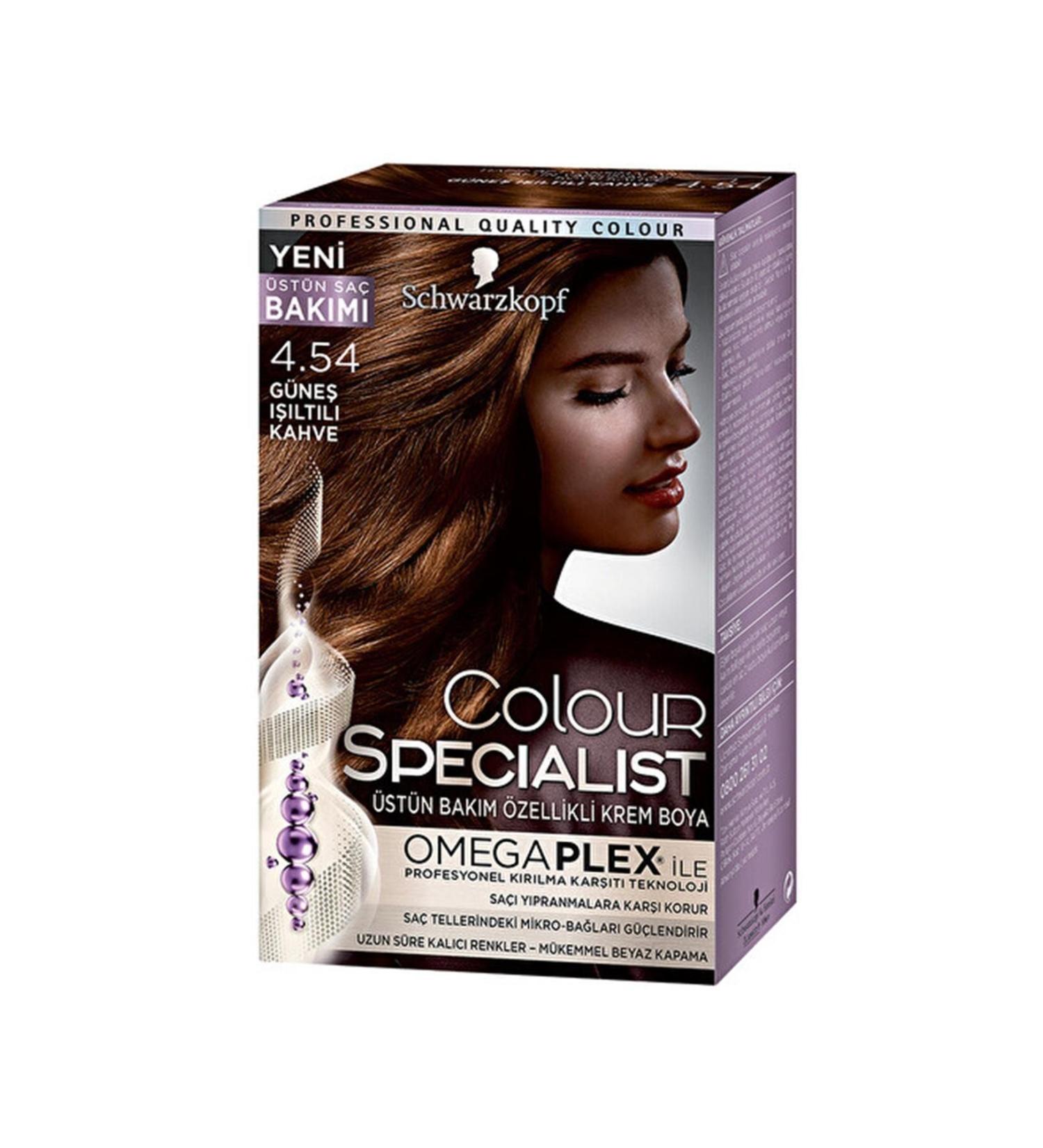 Colour Specialist Brand: Schwarzkopf 4-54 Sun Shine Hair Dye Category: Hair