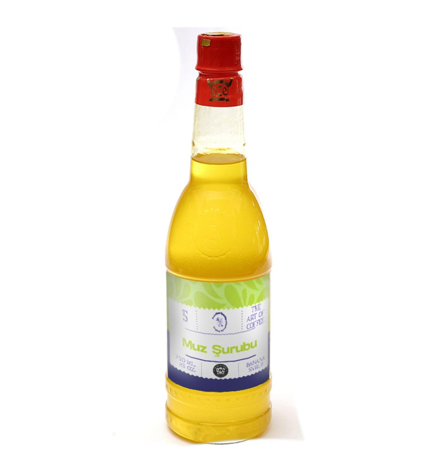 Oze Banana Syrup 75cl