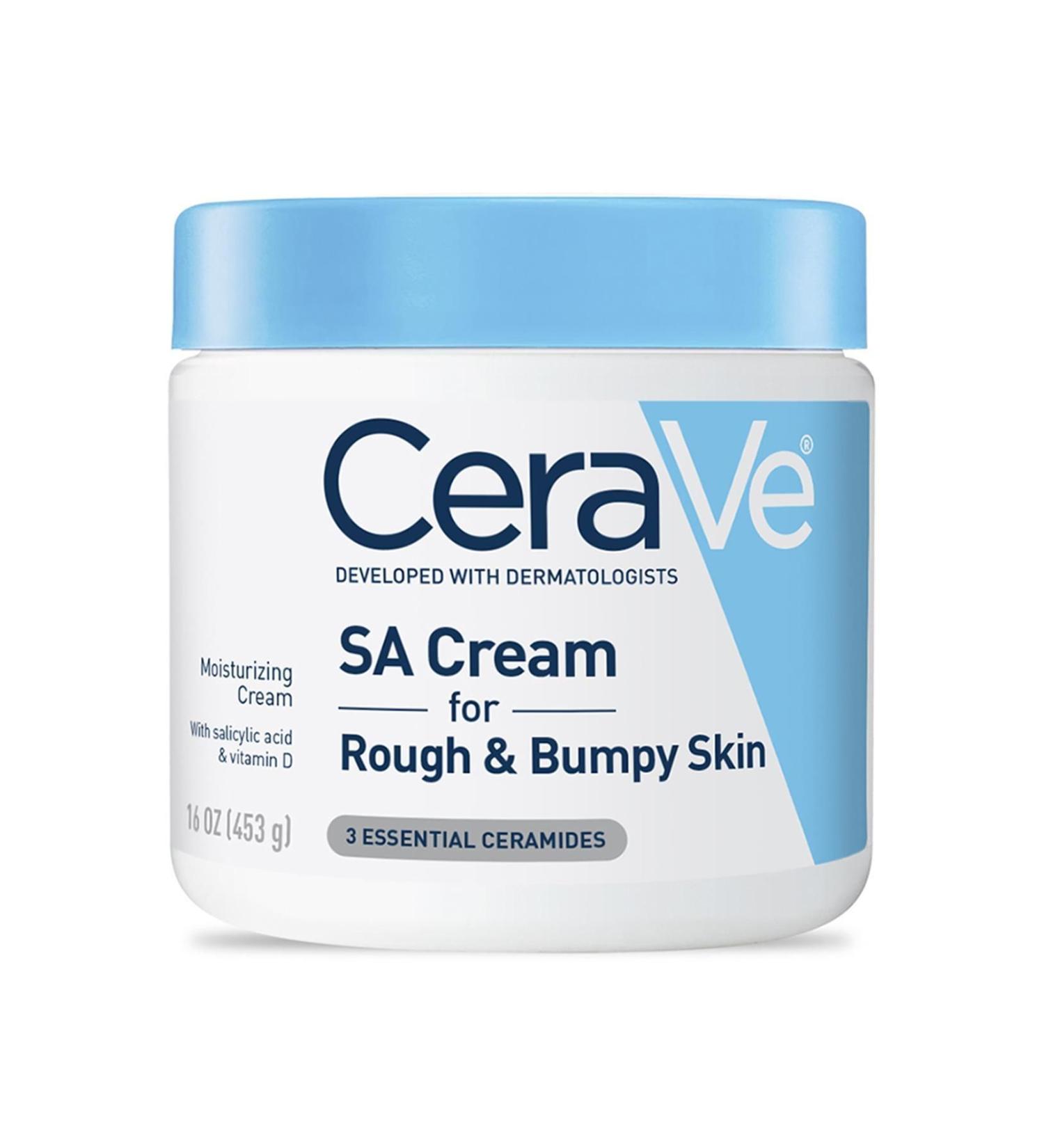 CeraVe SA Moisturizing Cream for Rough and Bumpy Skin 453GR